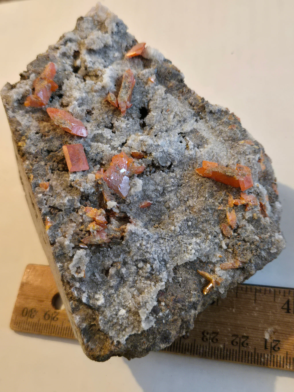 Red Cloud Wulfenite specimen