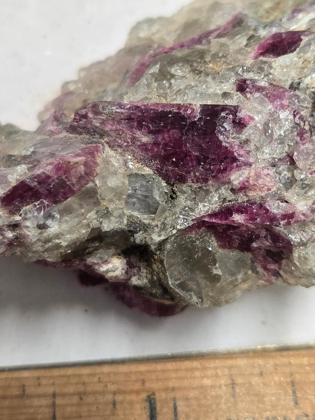 Rhodizite with Rubellite tourmaline