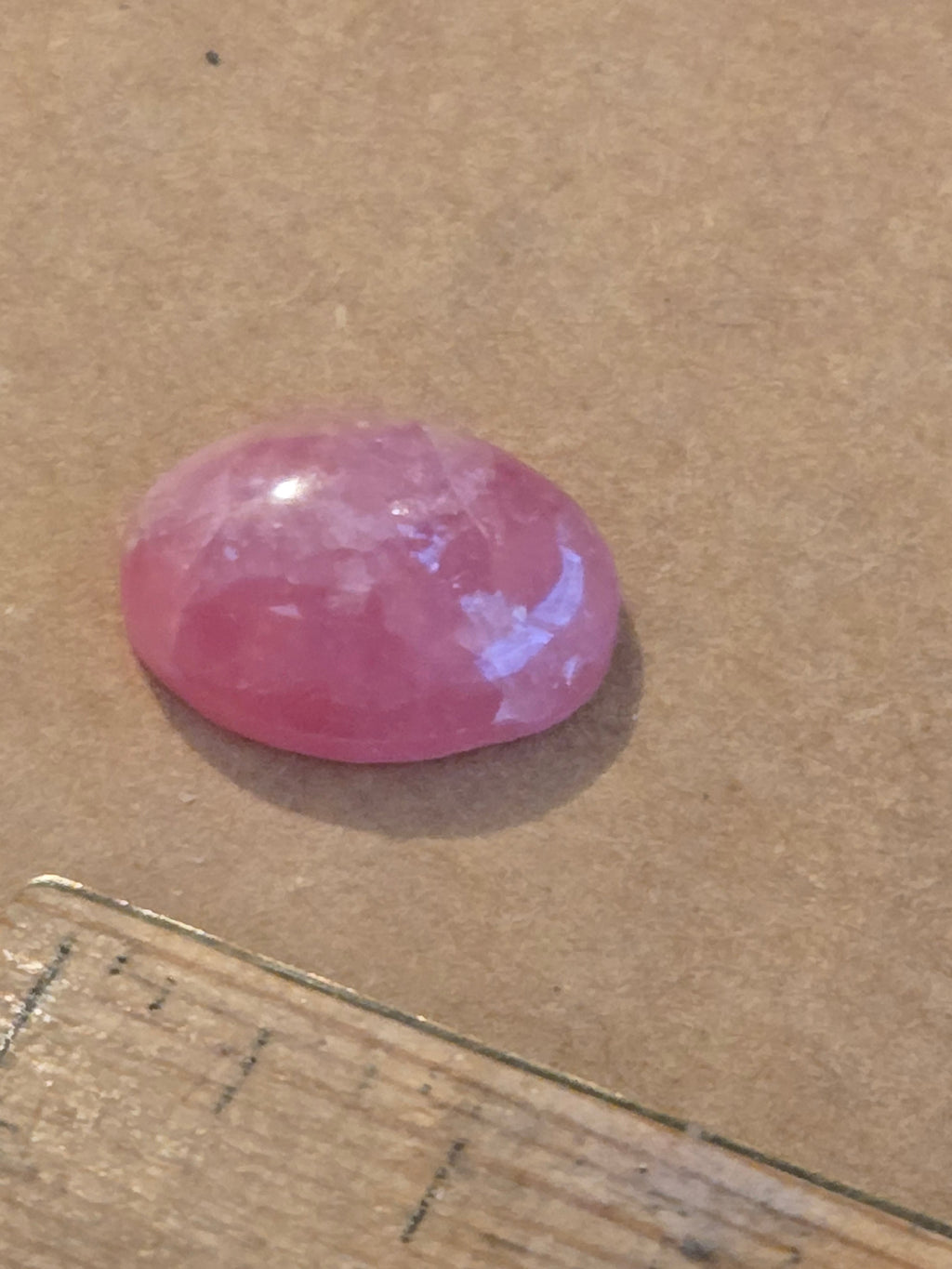 Rhodochrosite cab