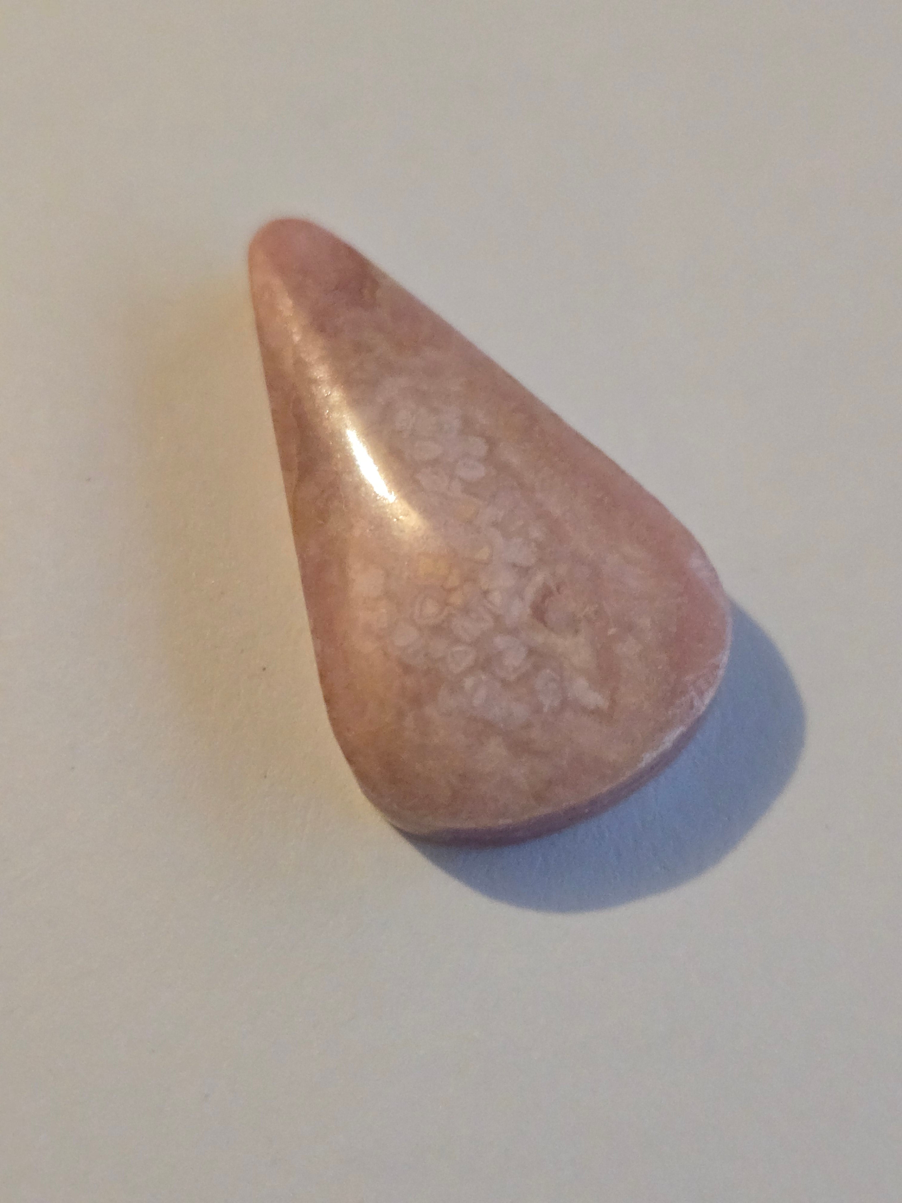 Rhodochrosite cabochon