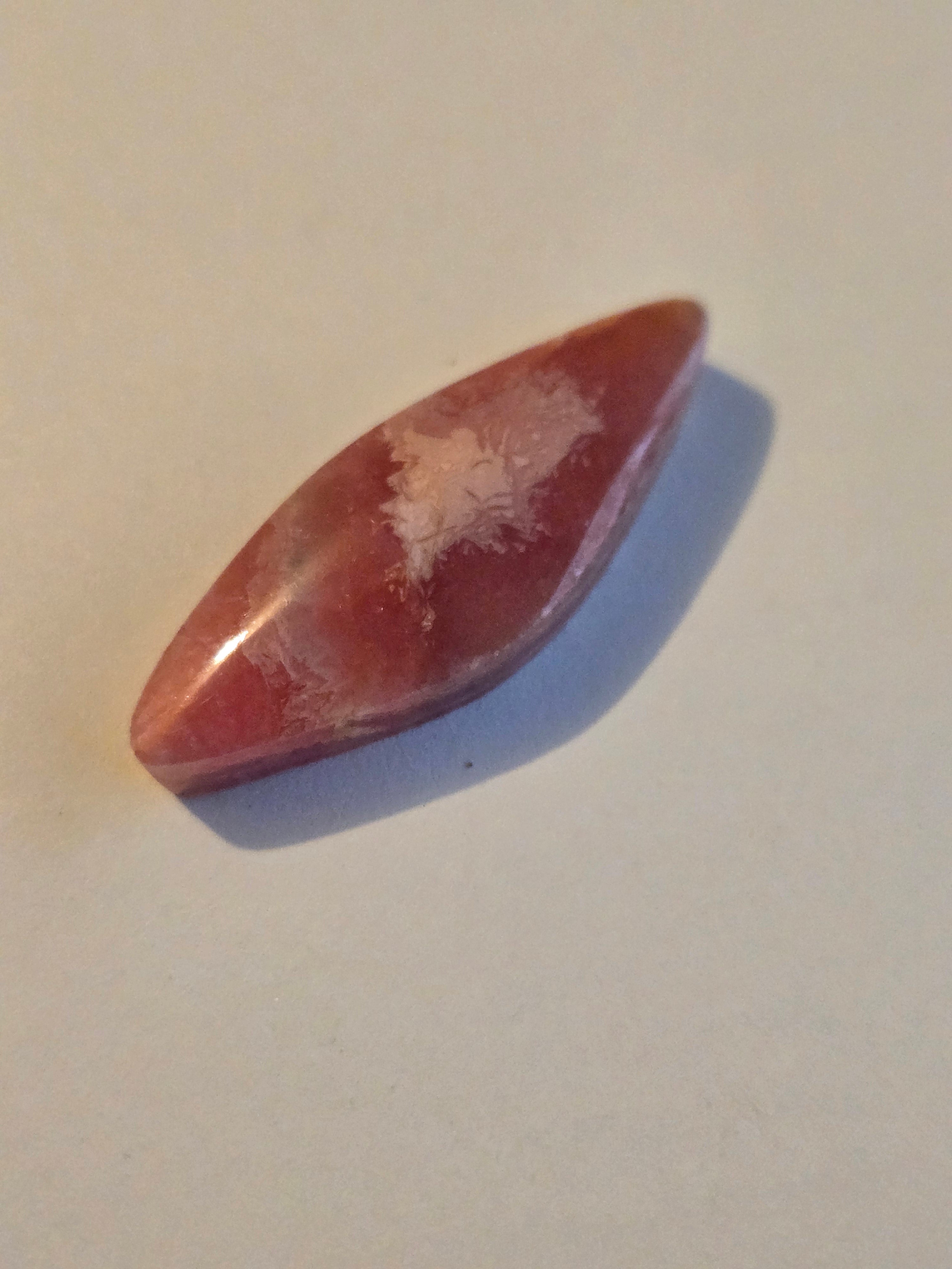 Rhodochrosite cabochon
