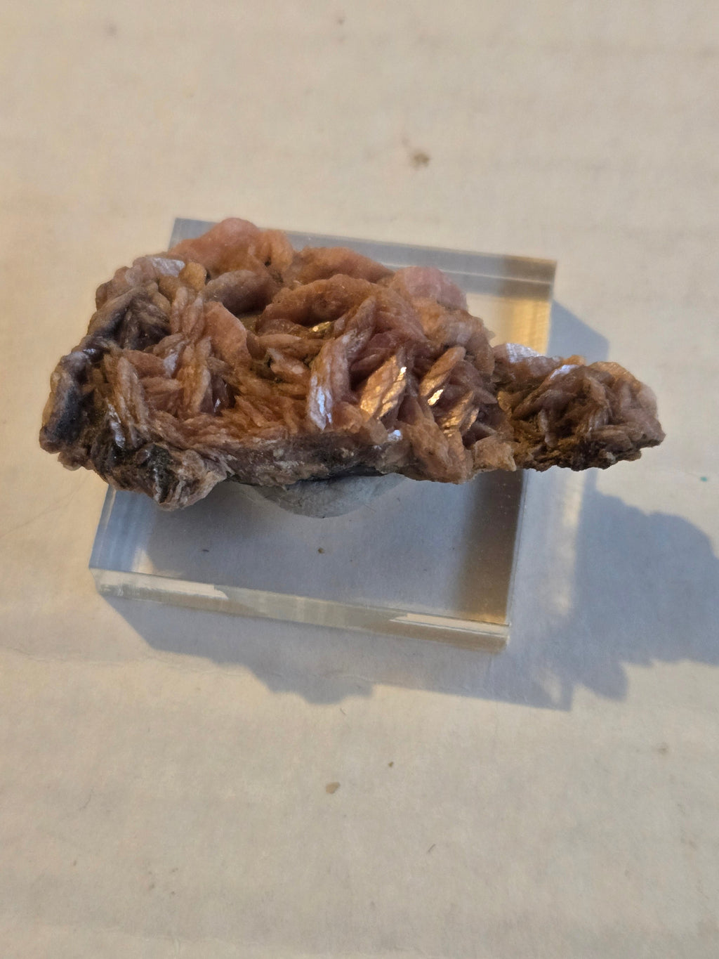 Rhodochrosite specimen