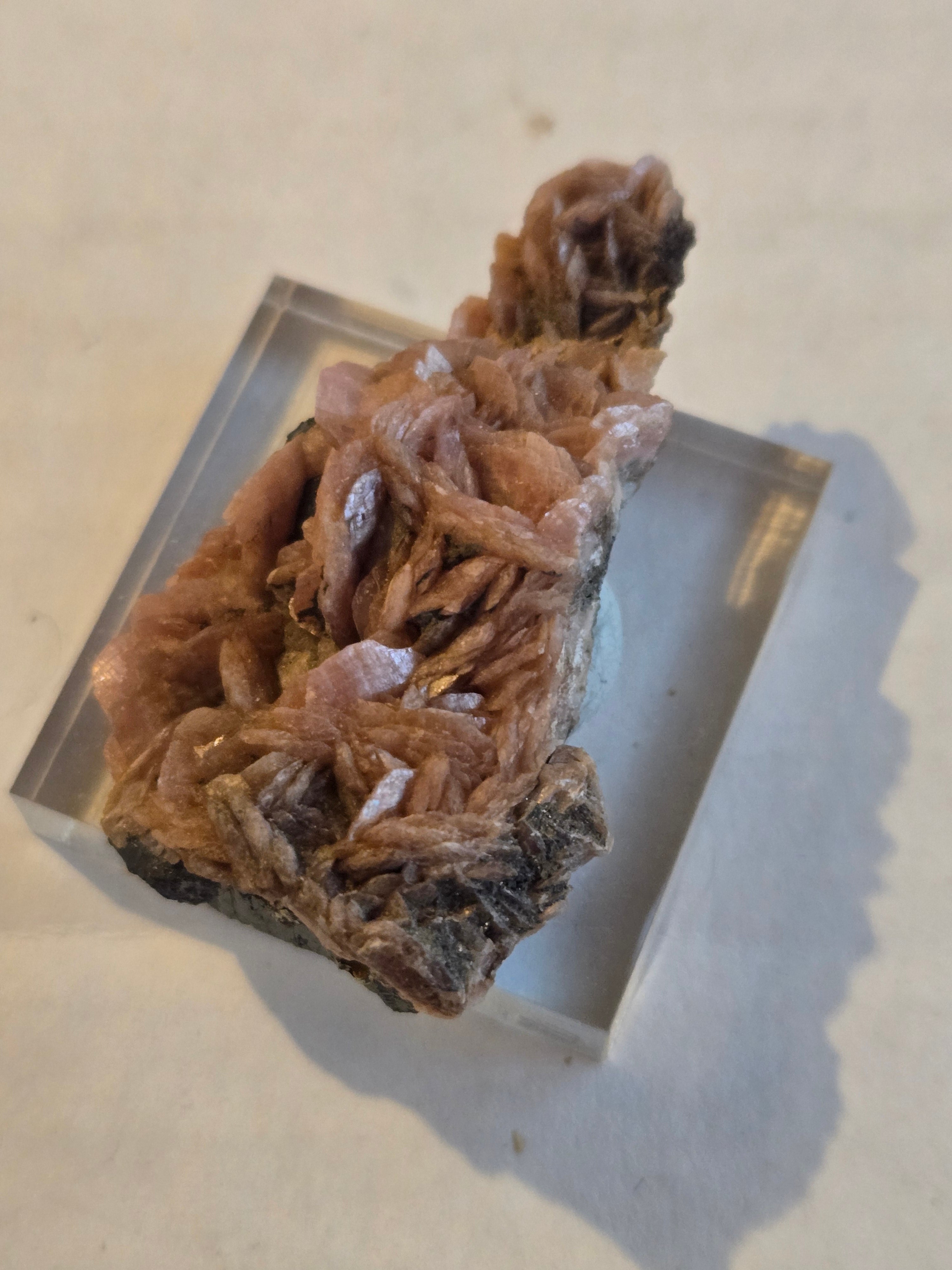 Rhodochrosite specimen