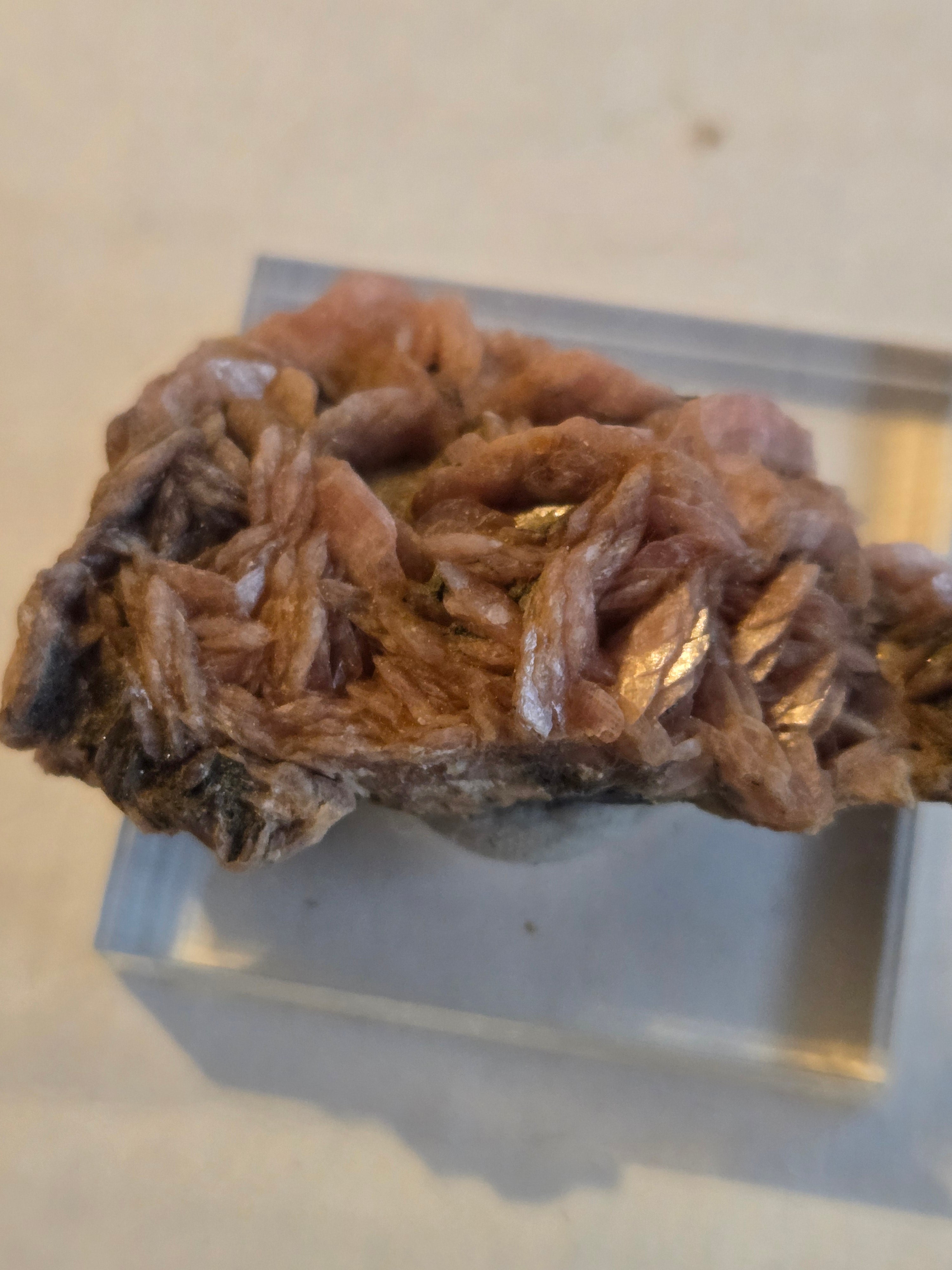 Rhodochrosite specimen