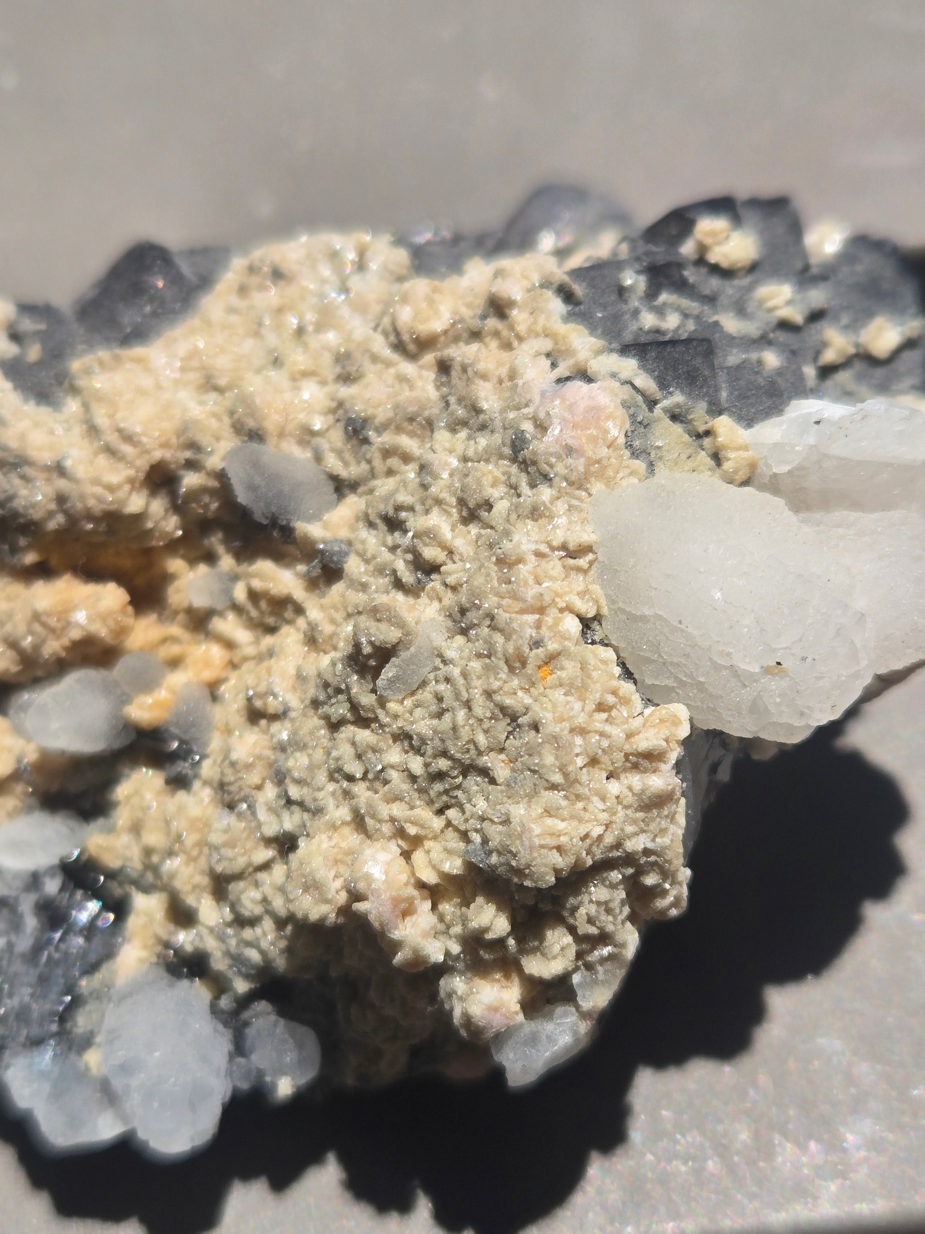 Rhodochrosite Sphalerite Calcite