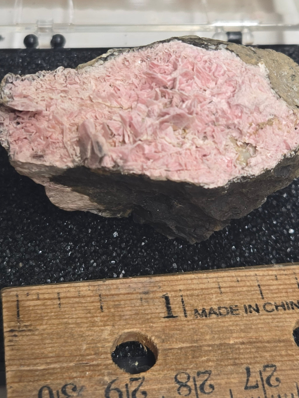 Rhodonite crystals