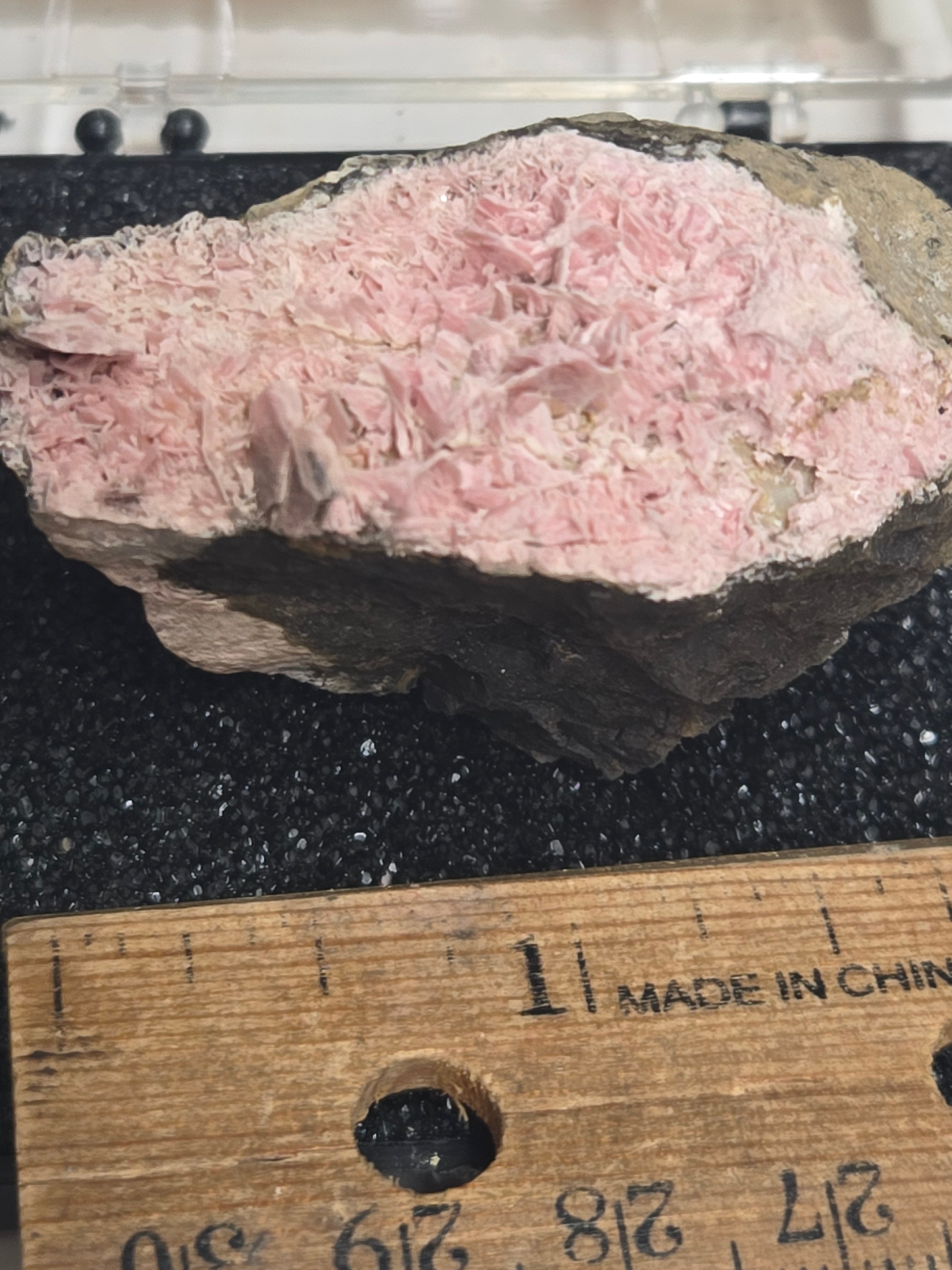 Rhodonite crystals