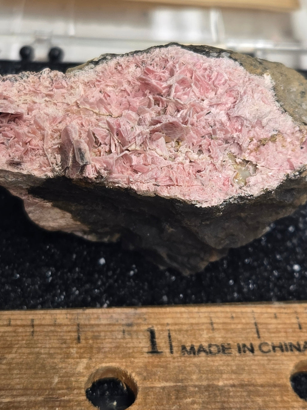 Rhodonite crystals