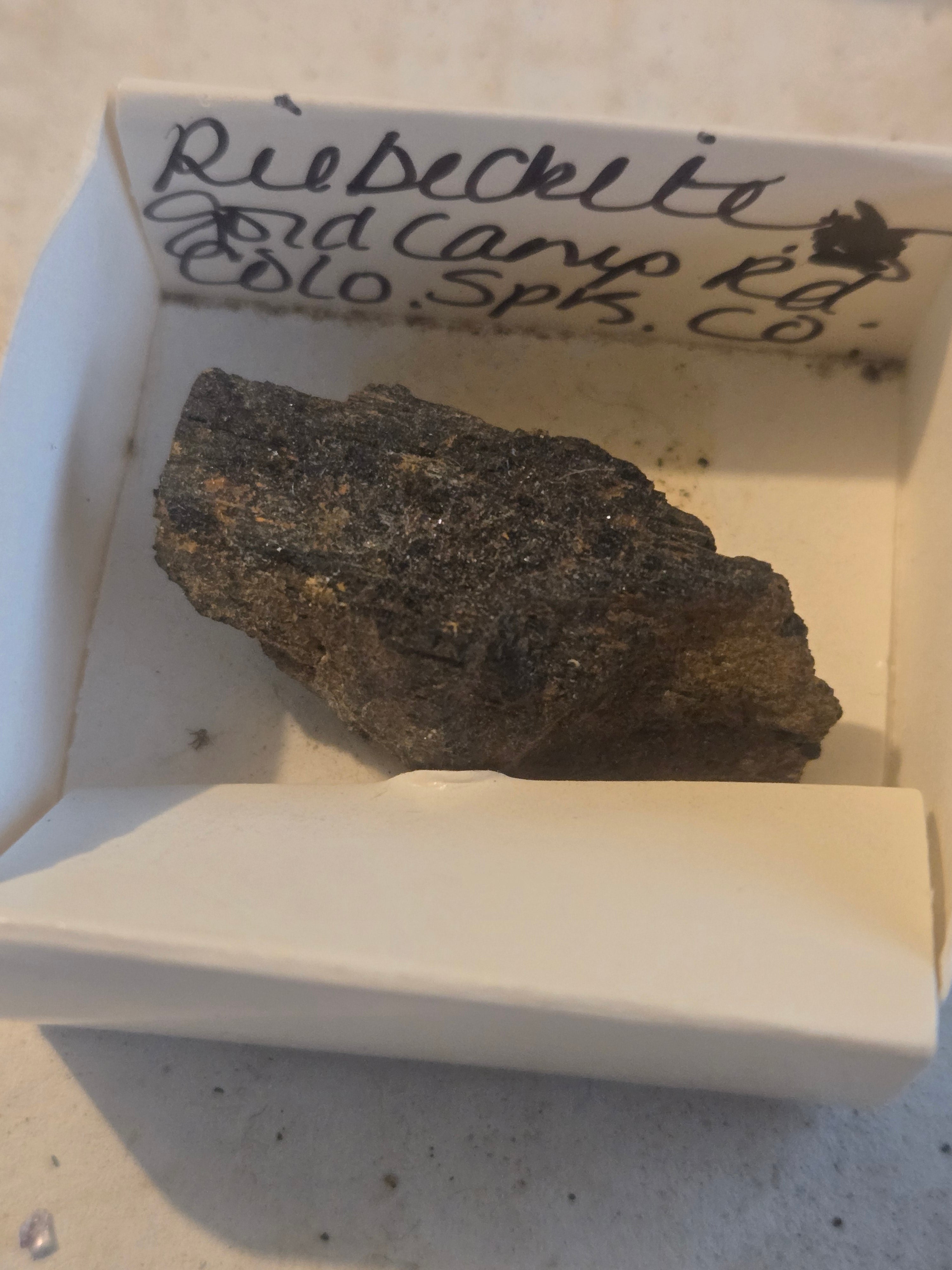 Riebeckite