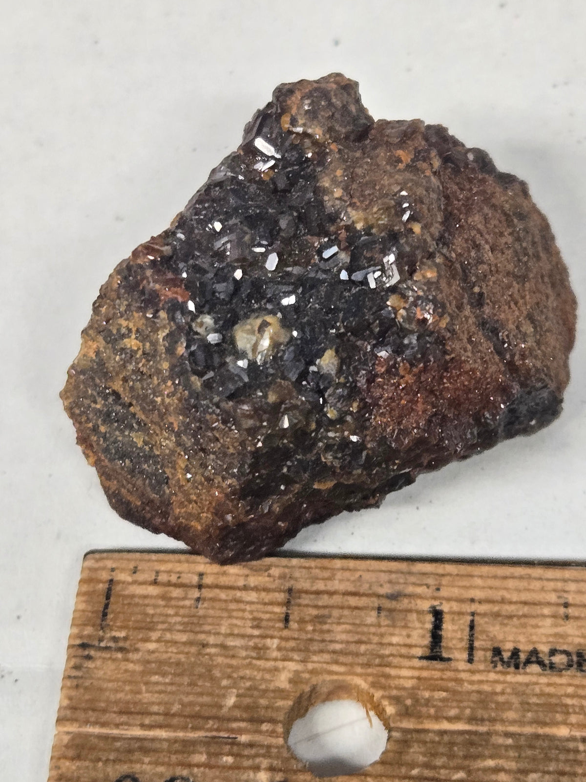 Andradite garnet