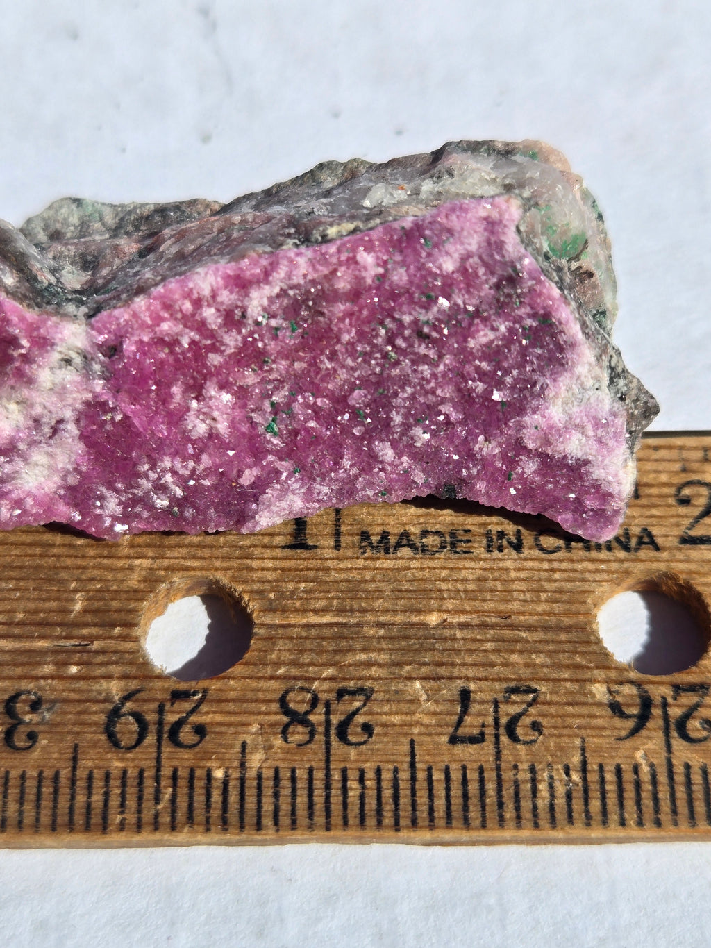 Calcite var cobaltian cobaltocalcite