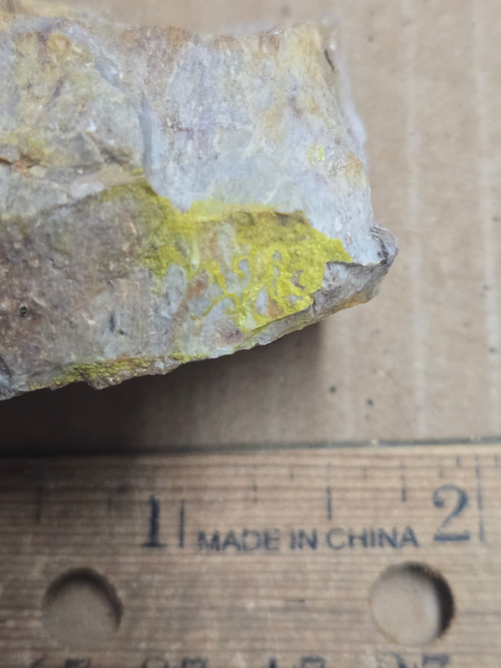 Carnotite specimen