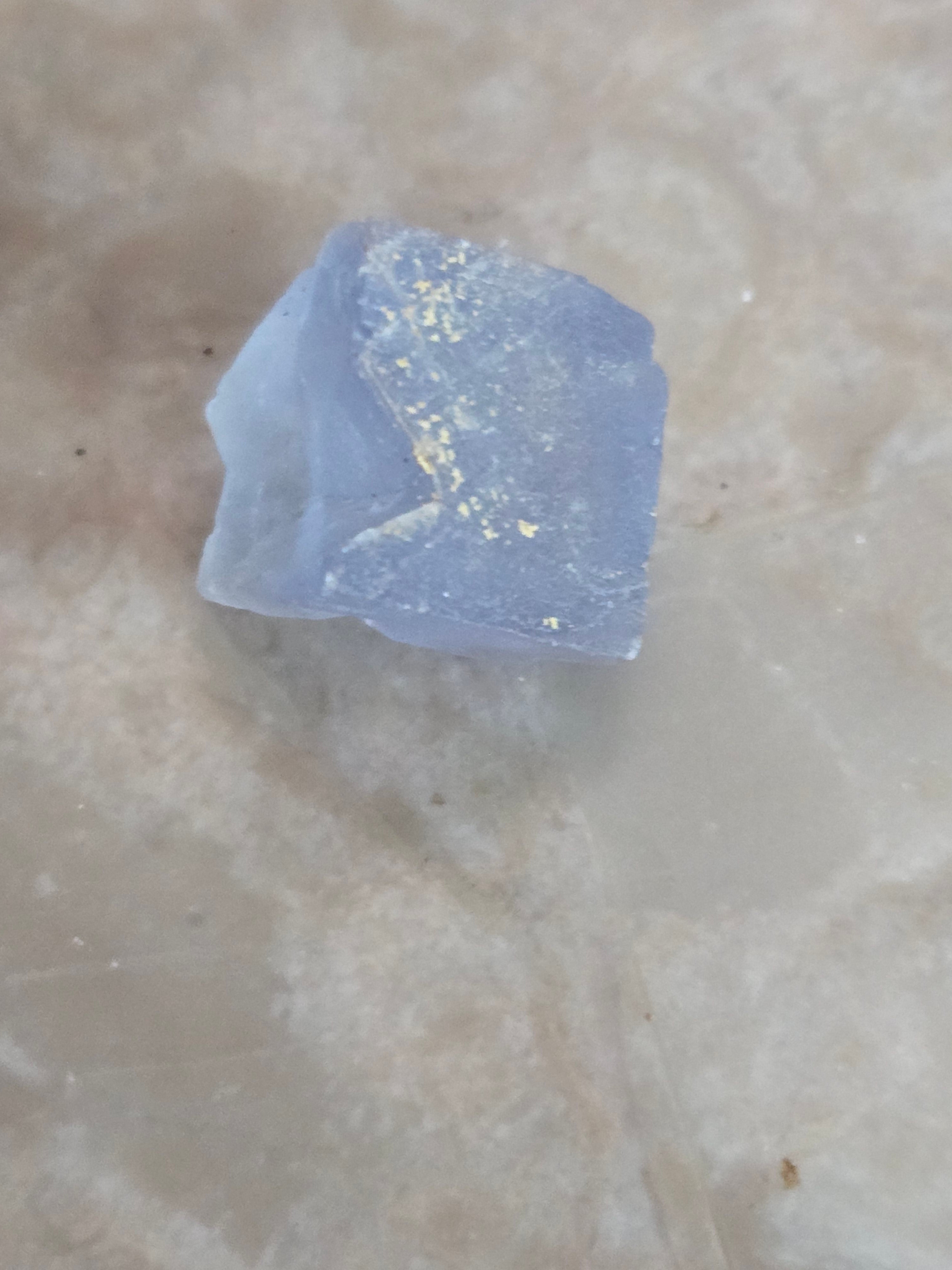 Fluorite cube