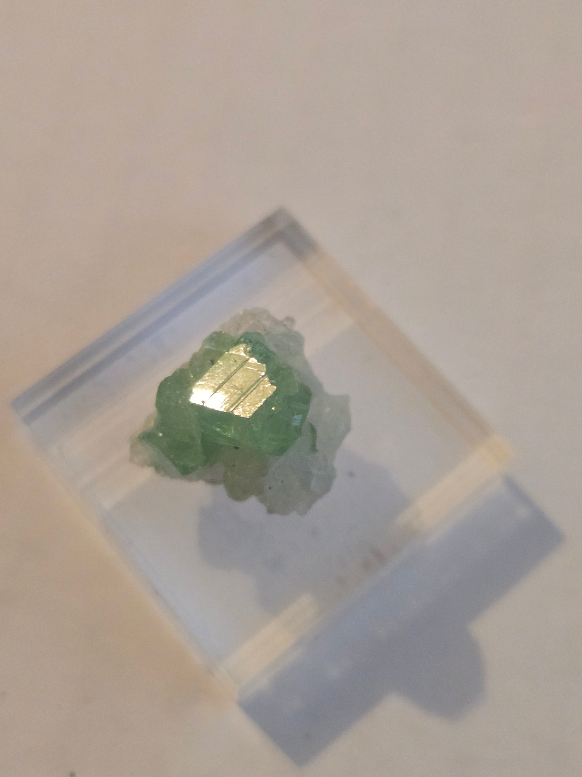 Tsavorite garnet