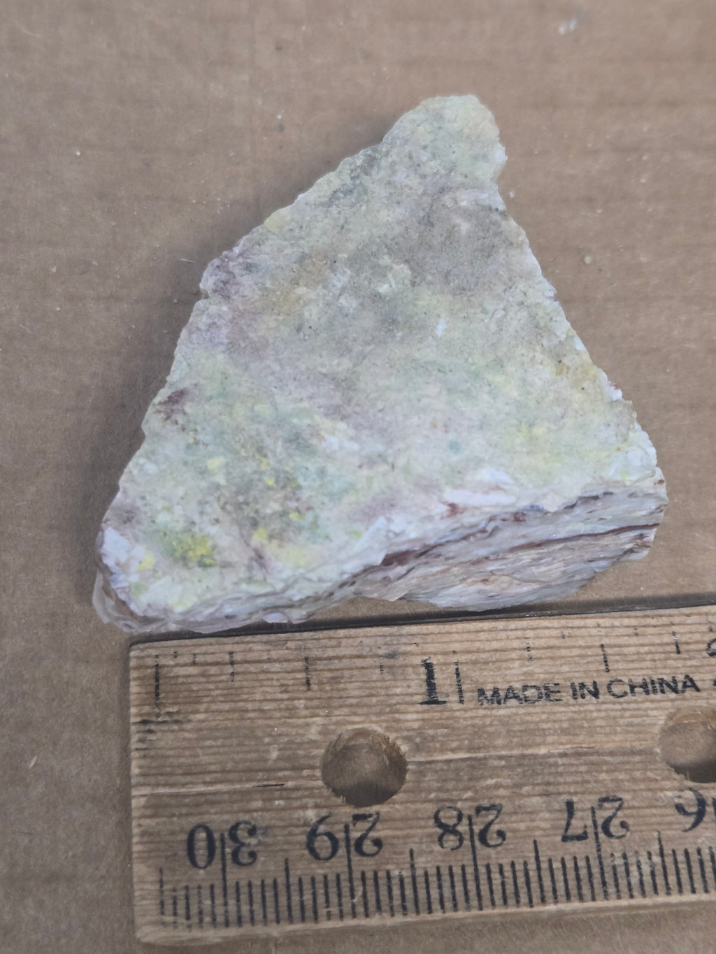 Carnotite autunite specimen