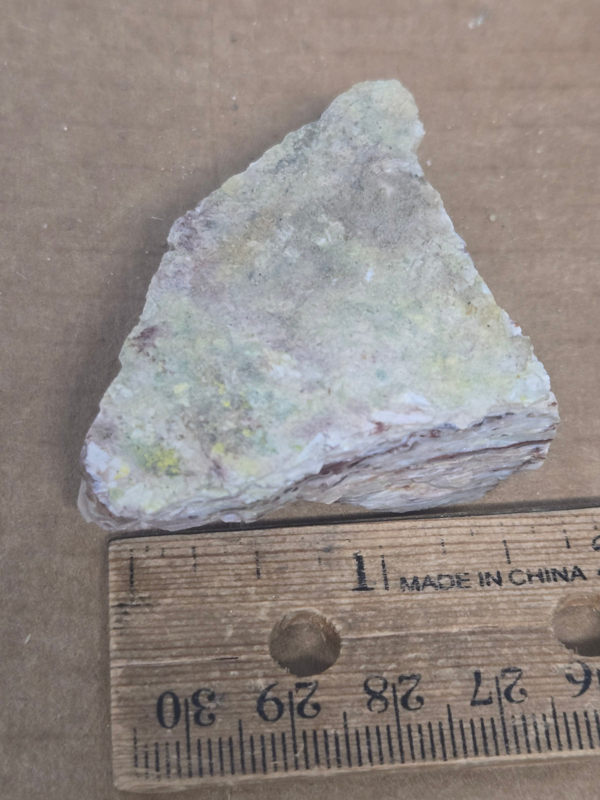 Carnotite autunite specimen
