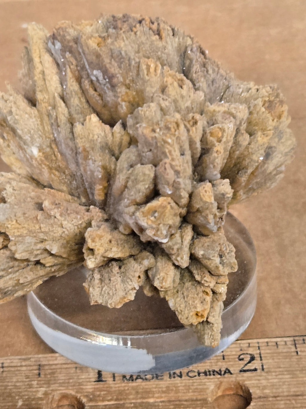 Siderite on Calcite