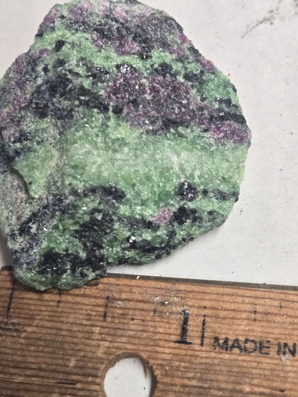 Ruby in zoisite