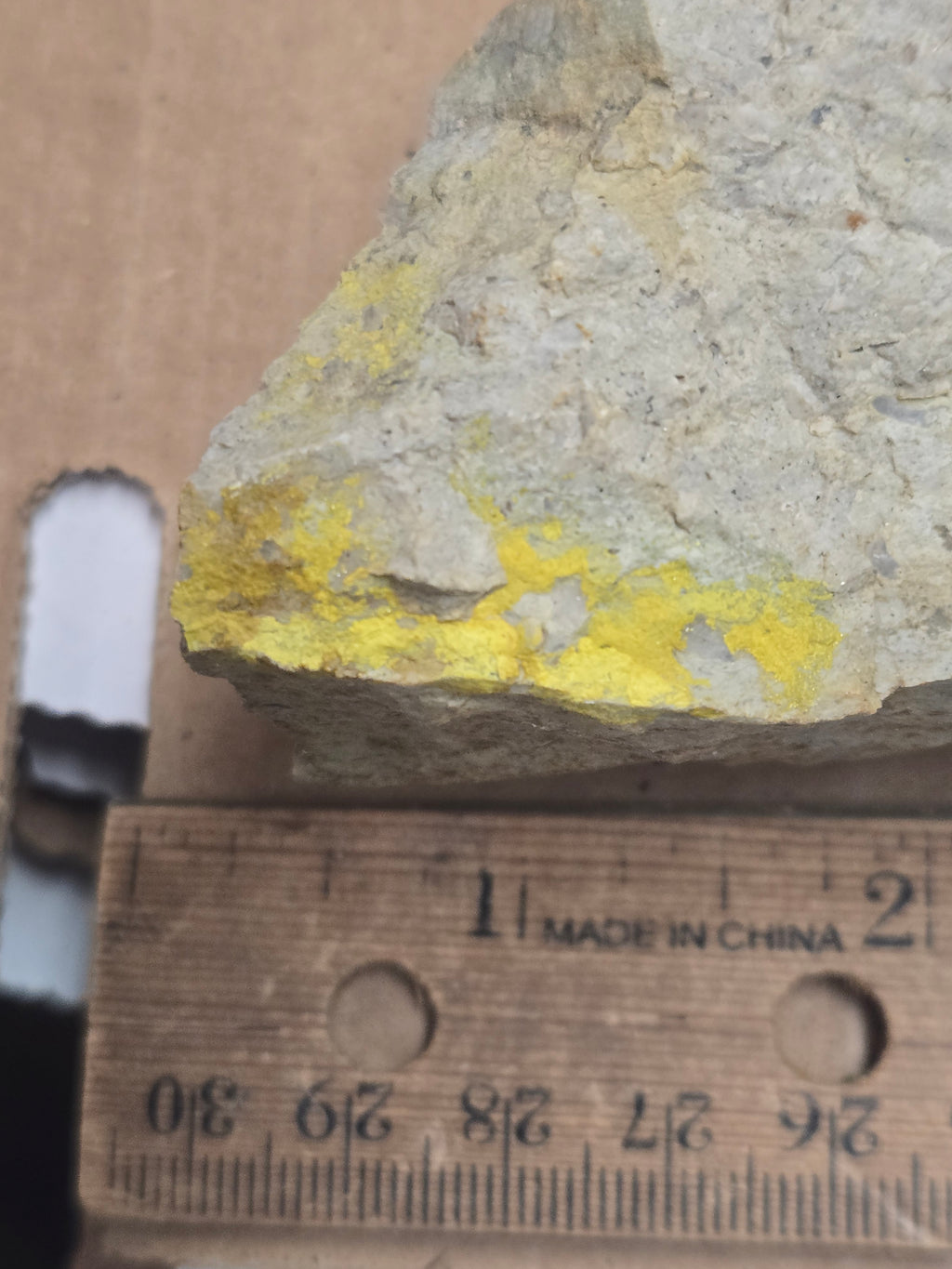 Carnotite specimen