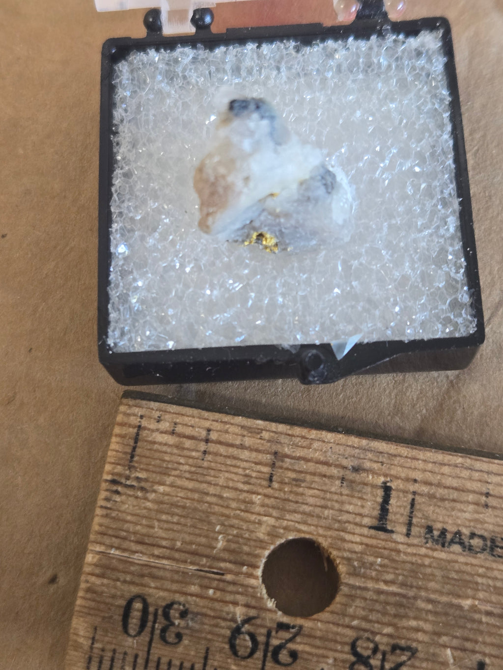 Gold In Quartz