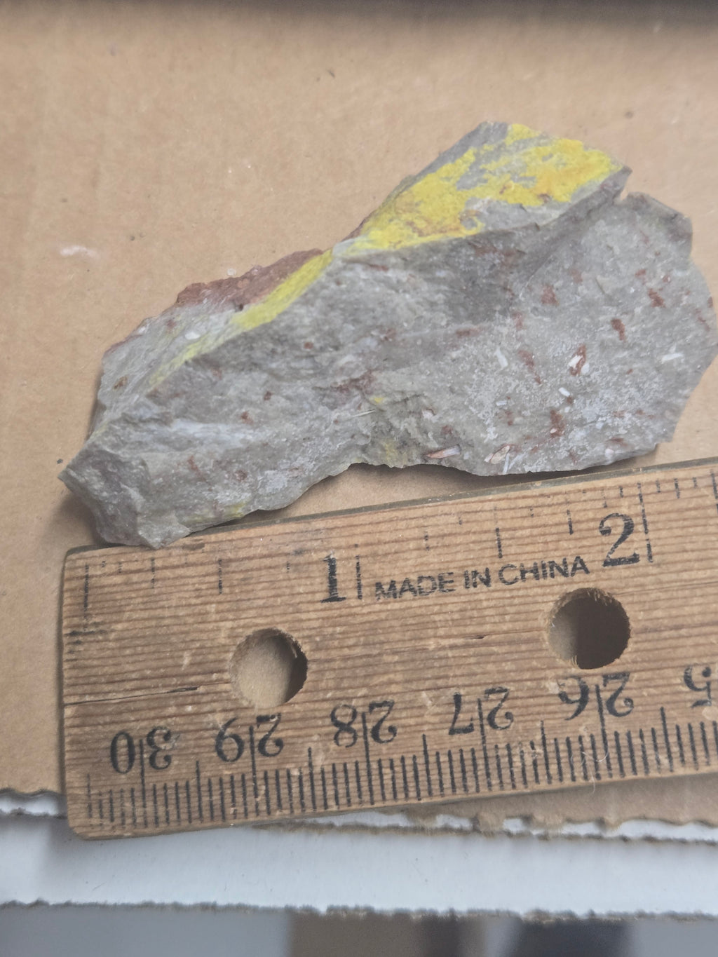 Carnotite specimen