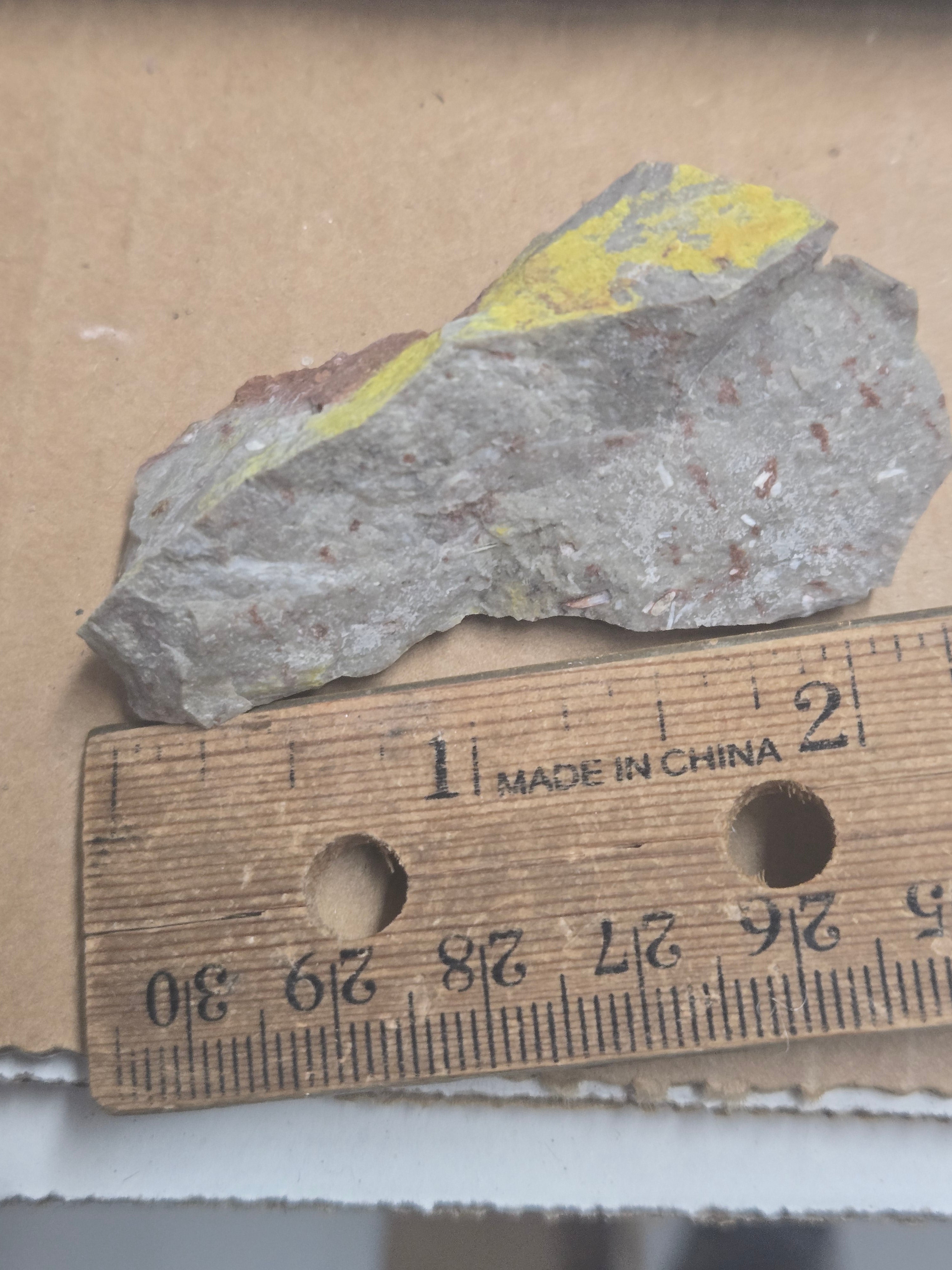 Carnotite specimen