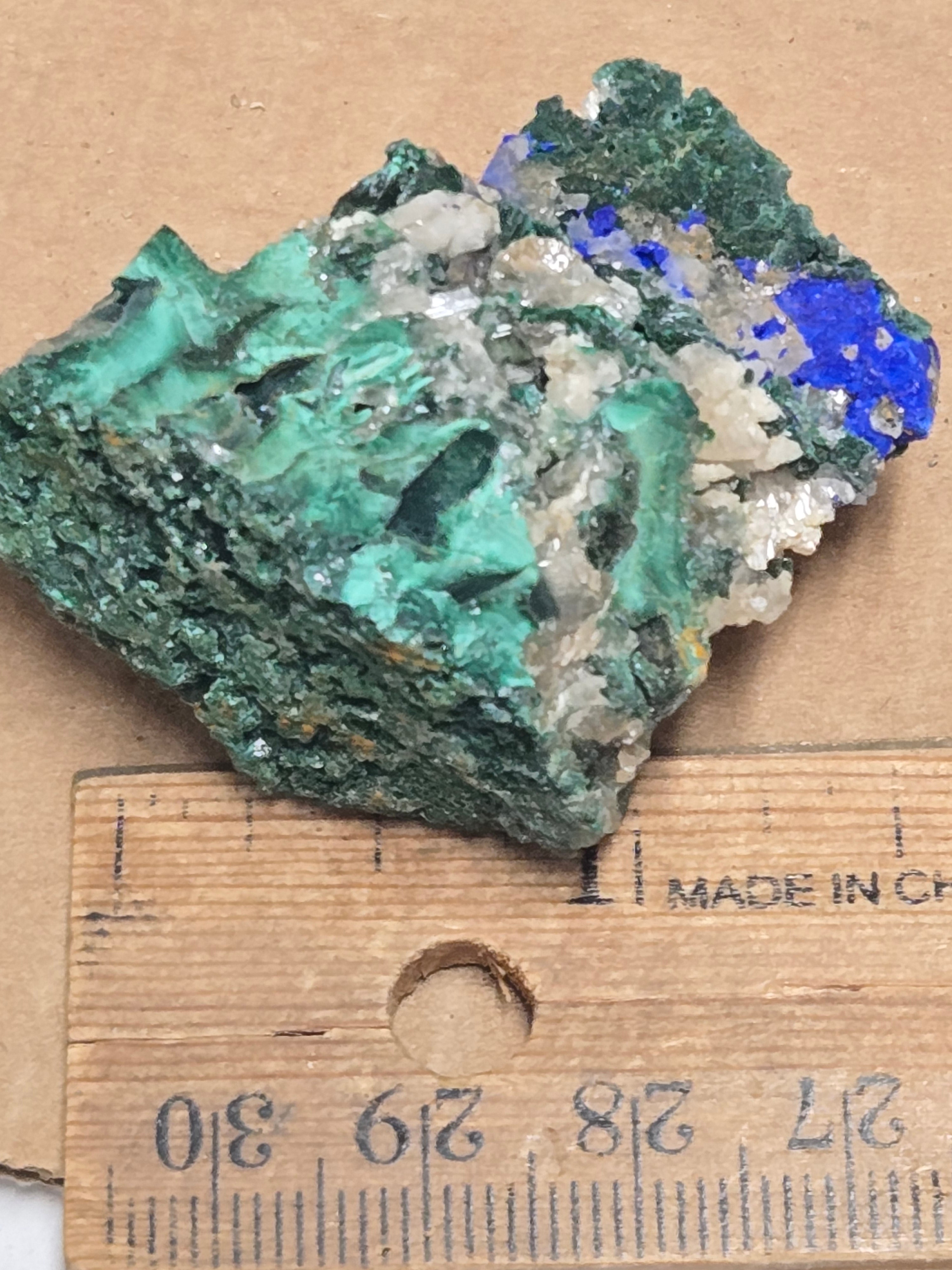 Azurite Malachite specimen