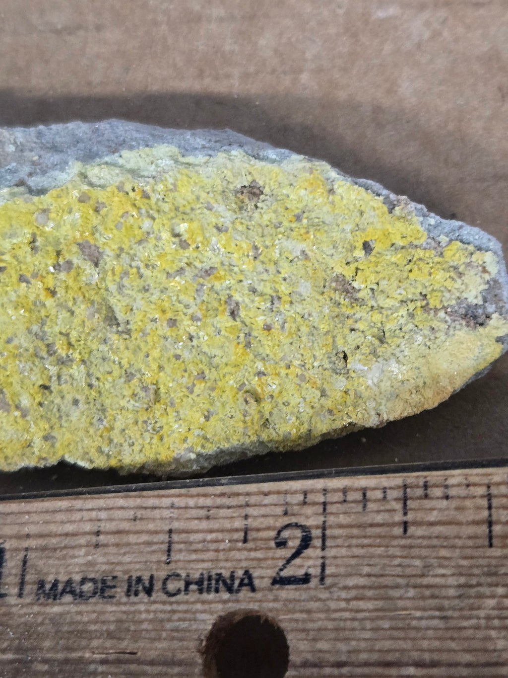 Metarossite with rossite