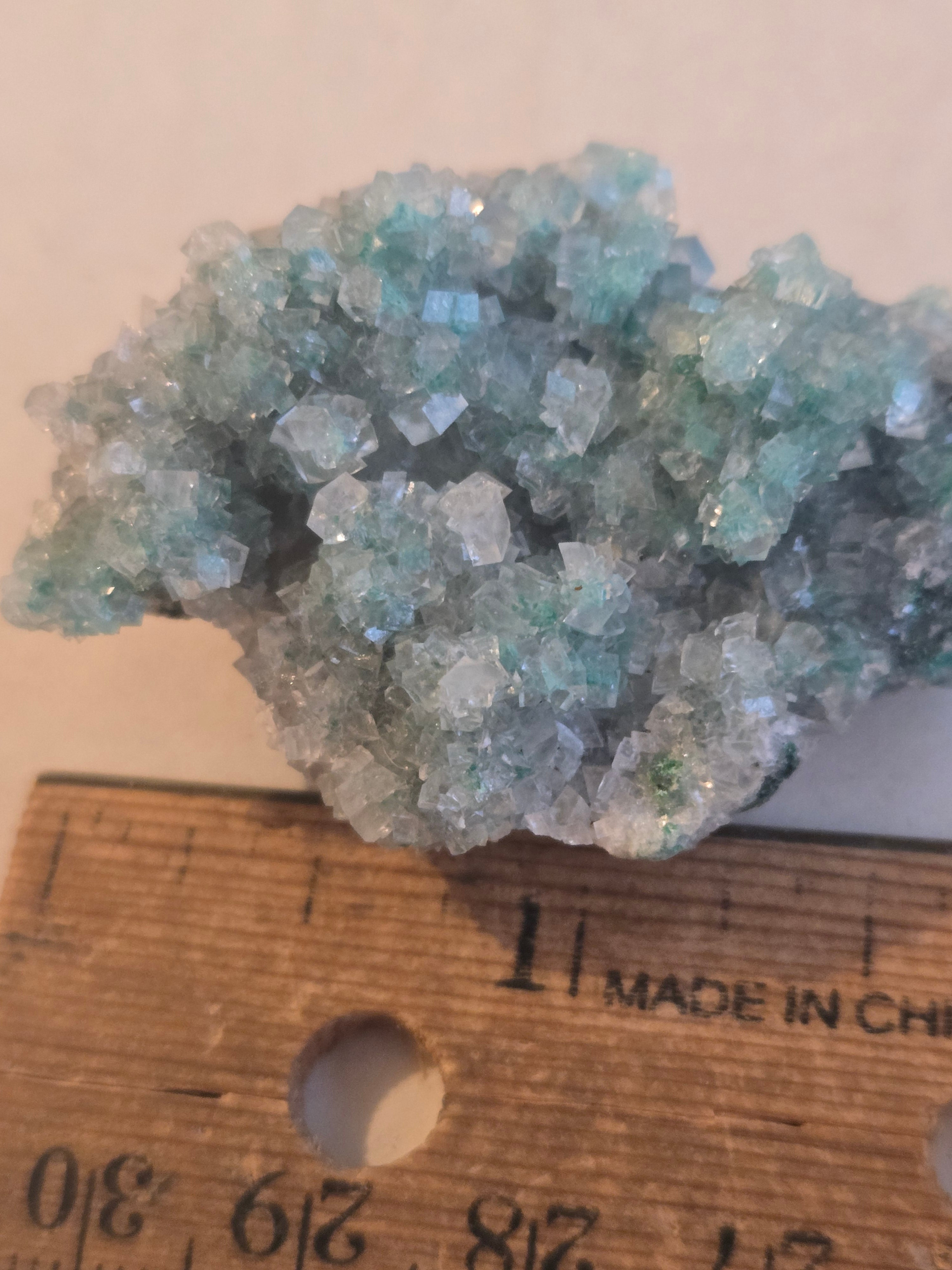 Aurichalcite with calcite