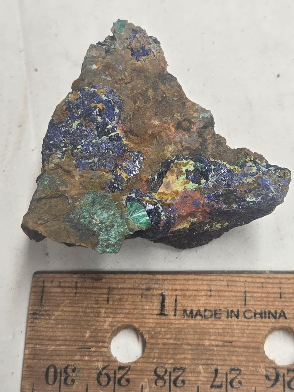 Azurite Malachite specimen