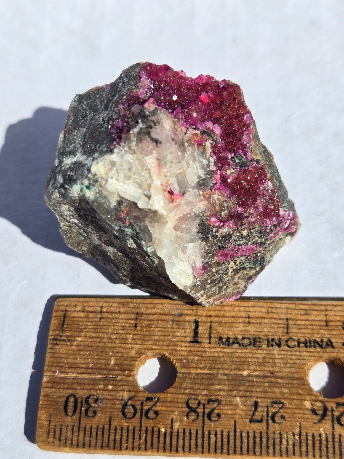 Calcite var cobaltian cobaltocalcite