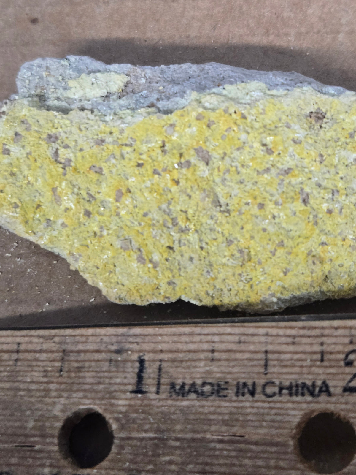Metarossite with rossite