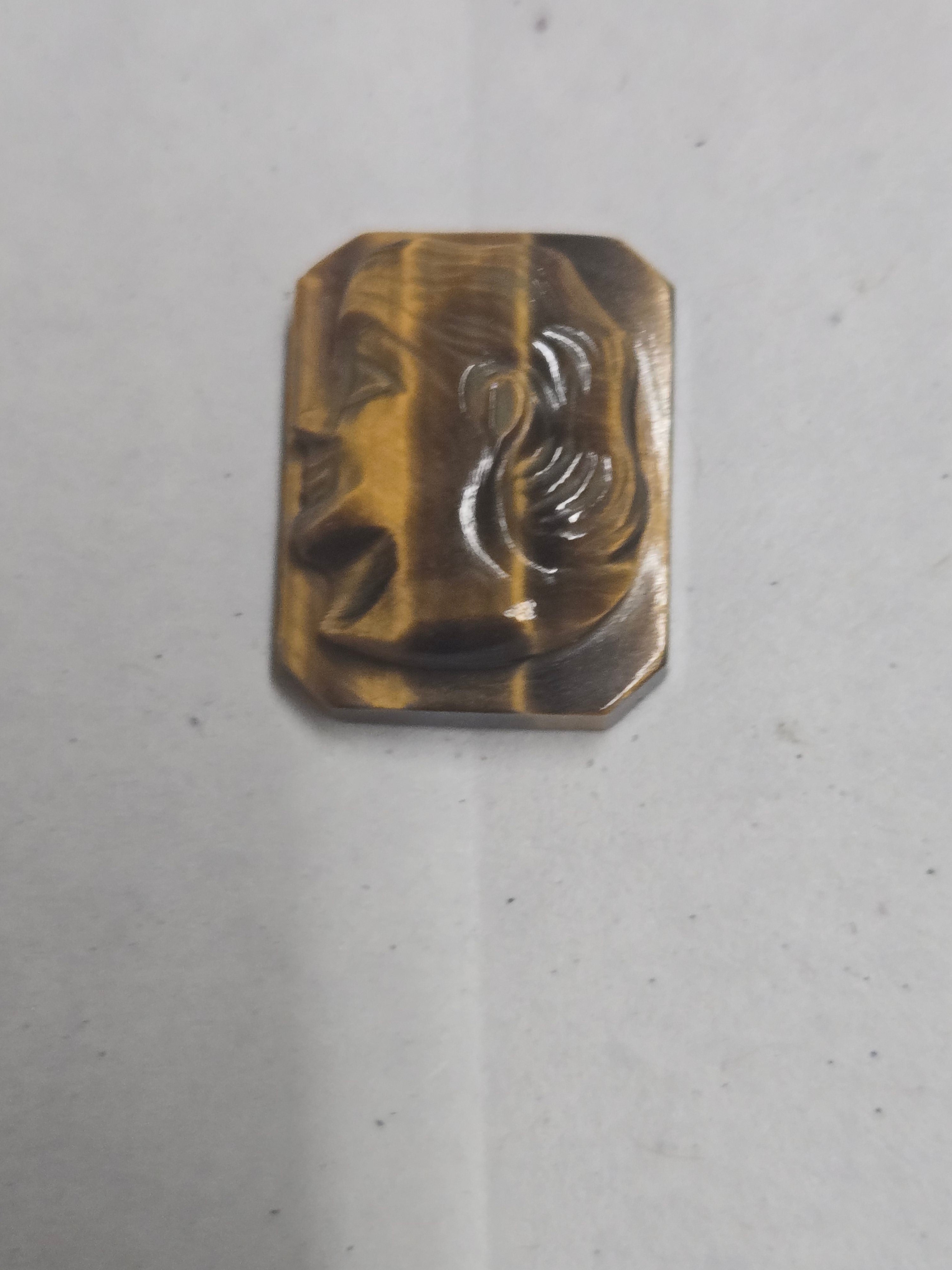 Tiger's Eye carving