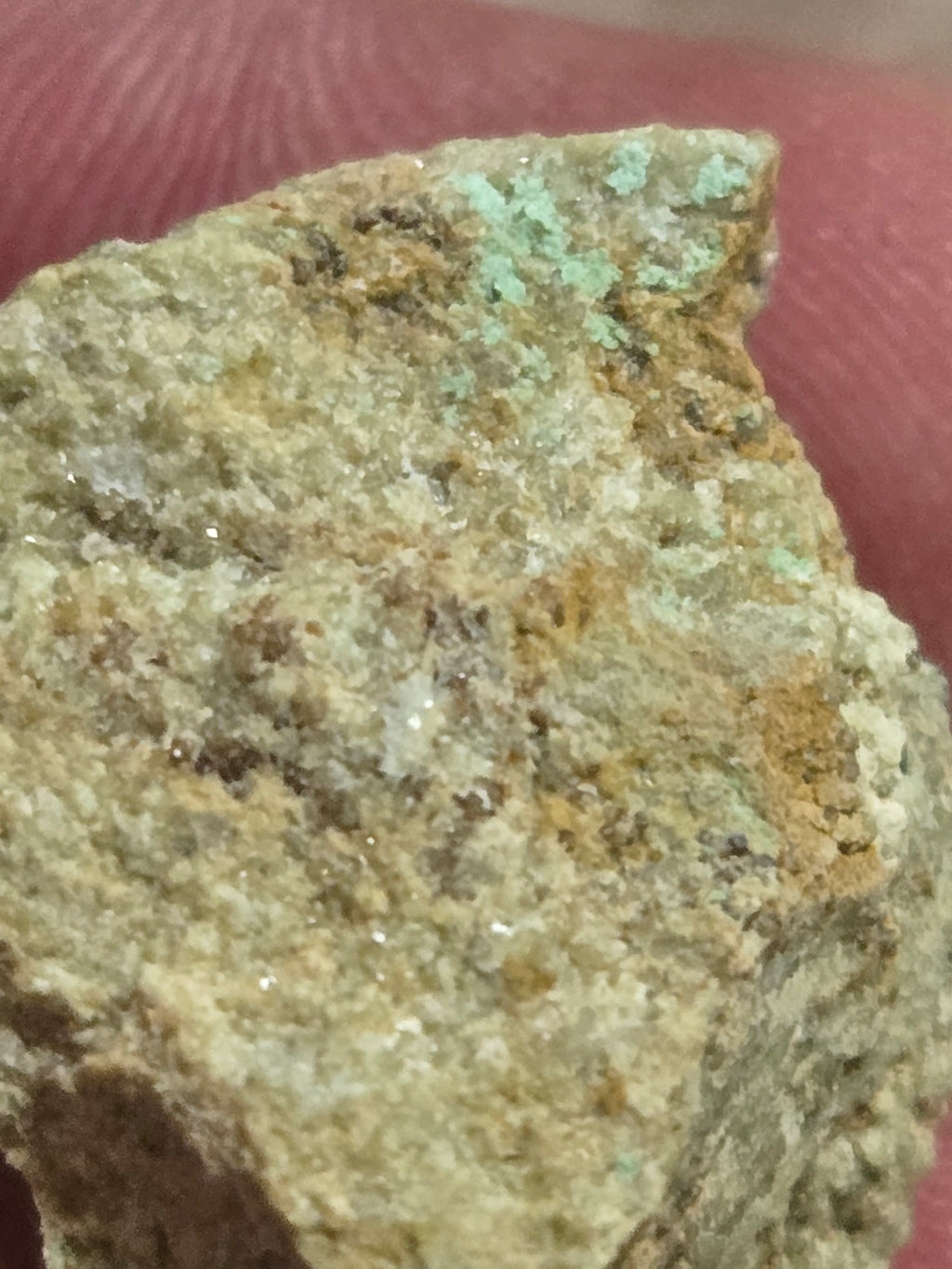 Apachite w ruizite and kinoite