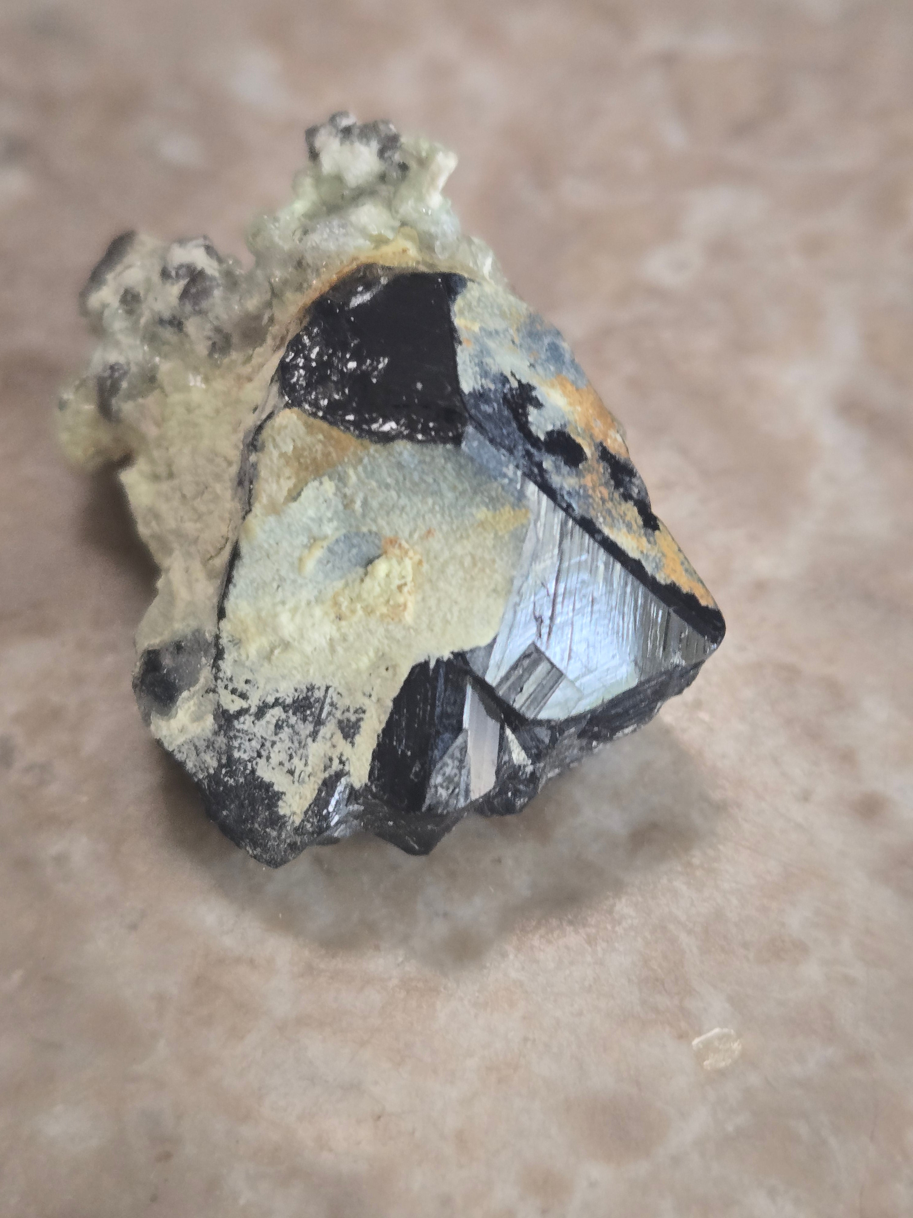 Schorl Tourmaline crystal