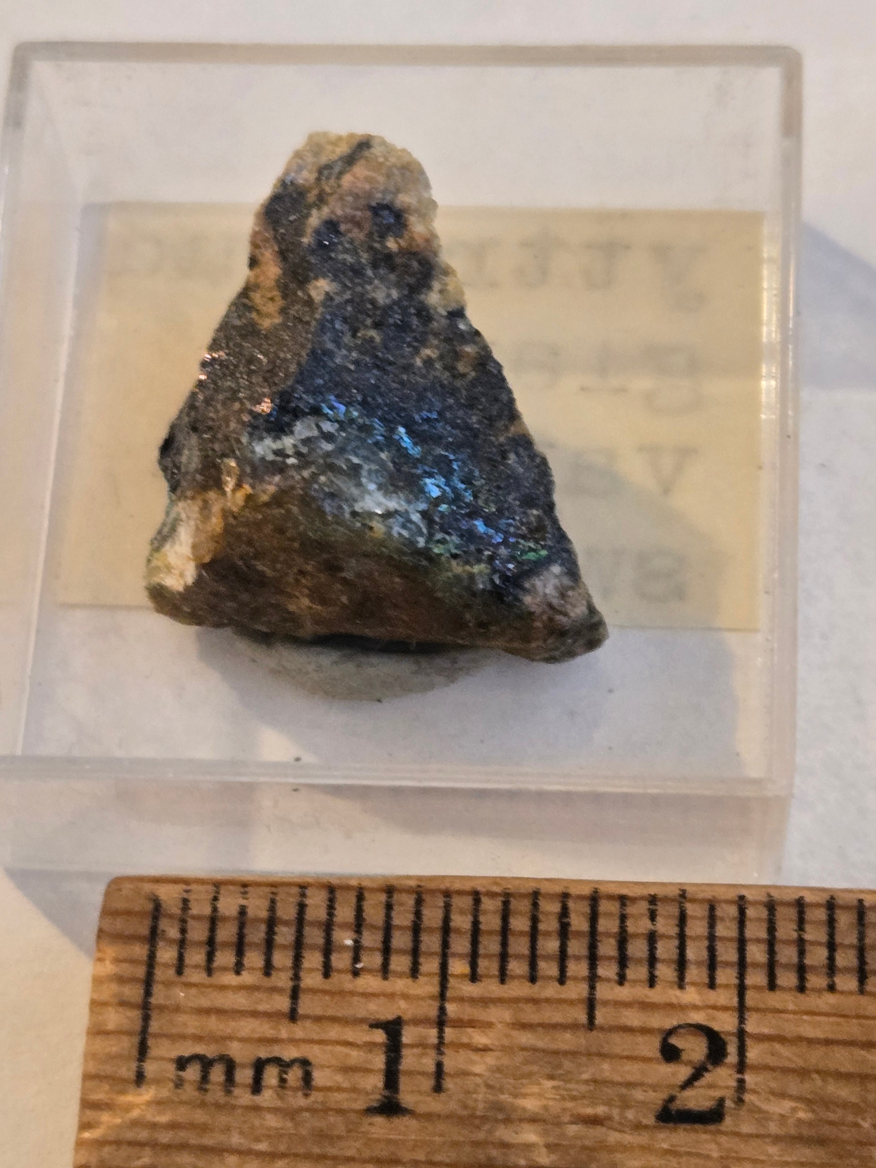 Volynskite in bornite