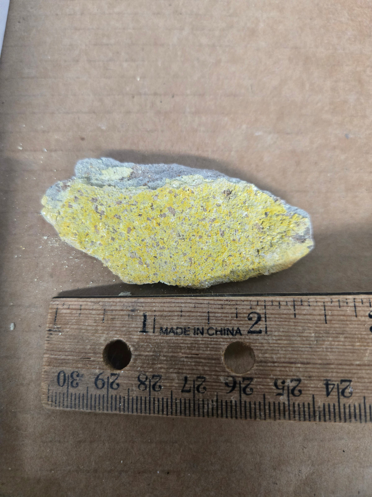 Metarossite with rossite