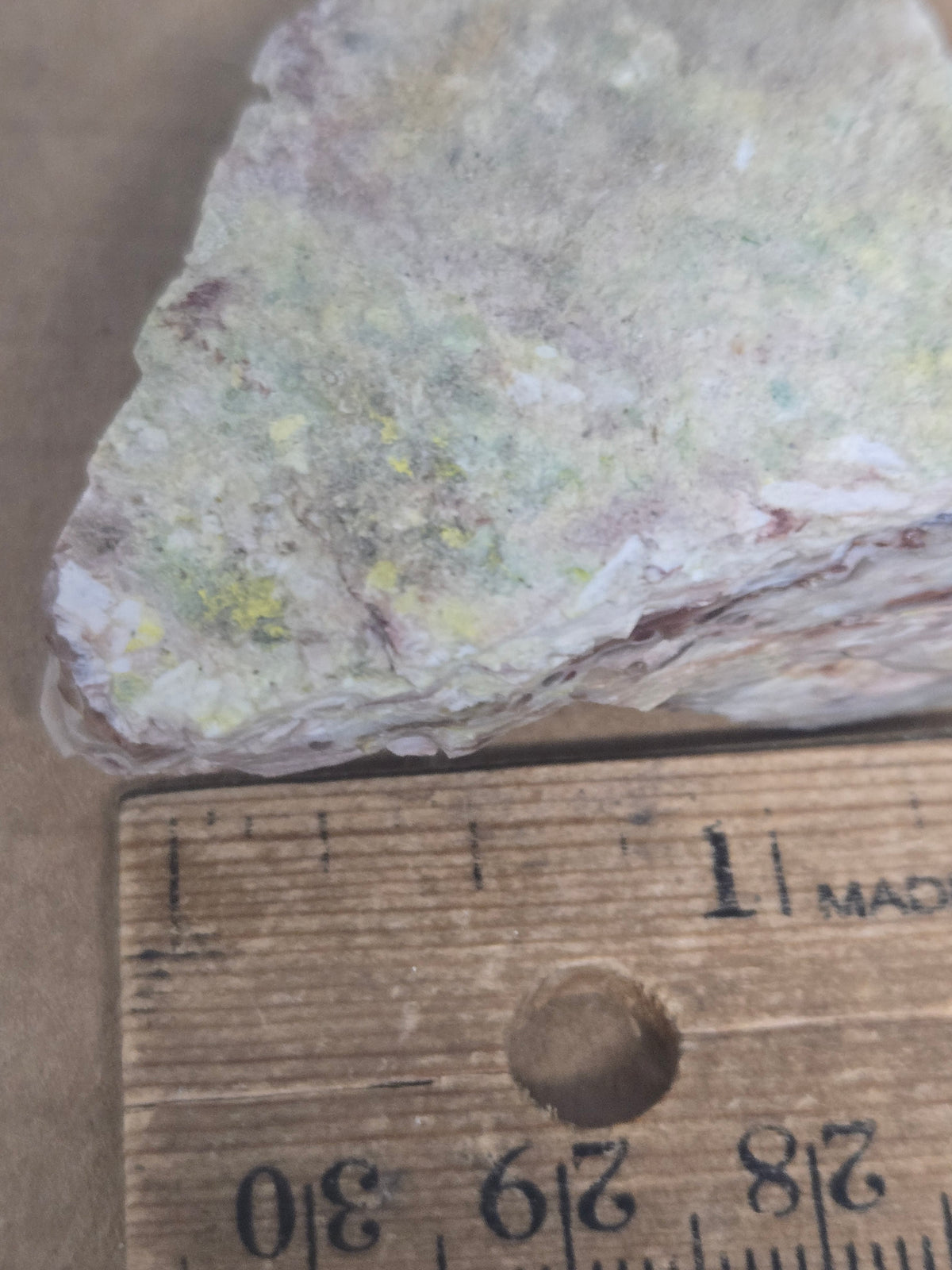 Carnotite autunite specimen