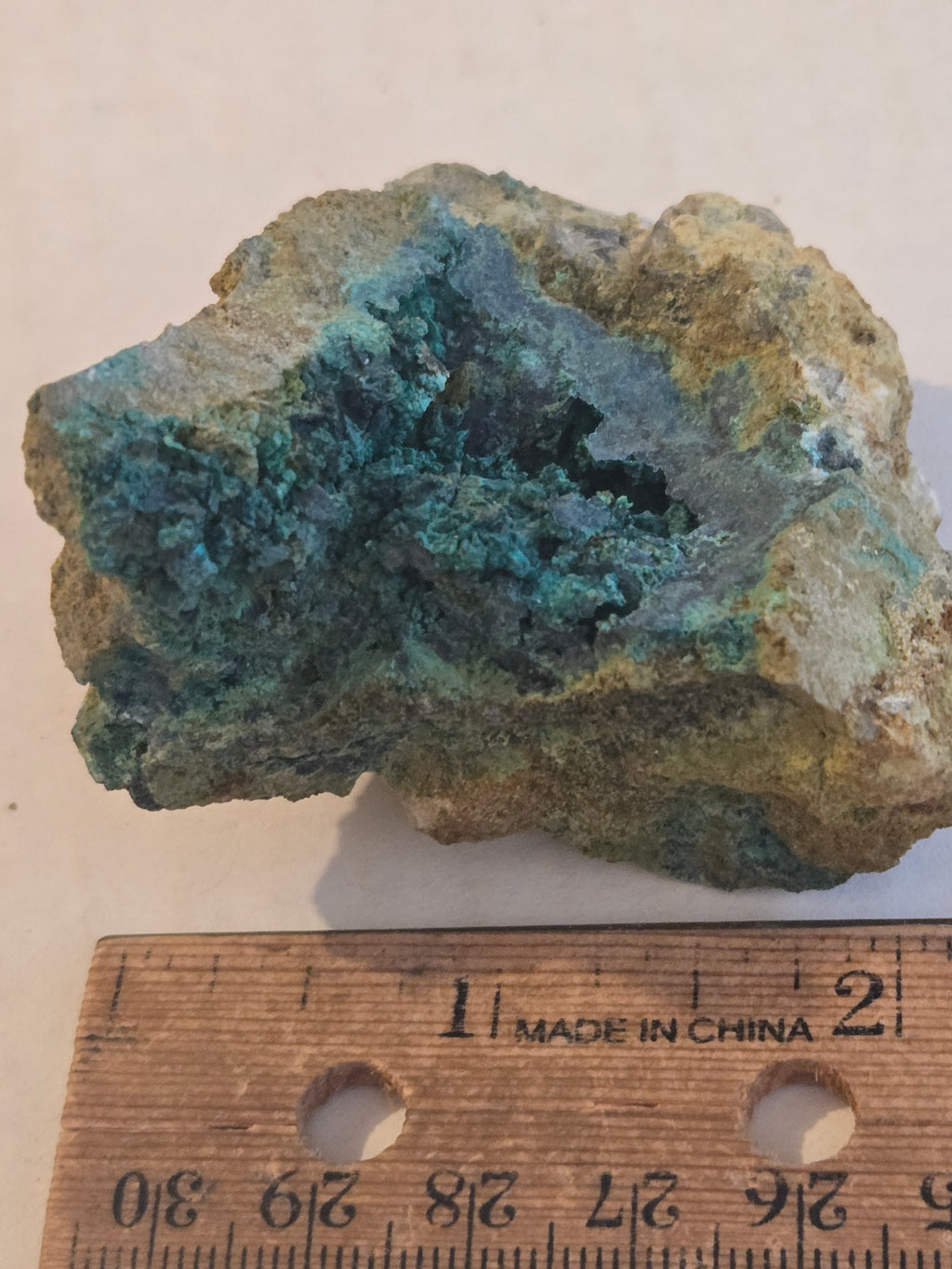Spangolite azurite Malachite