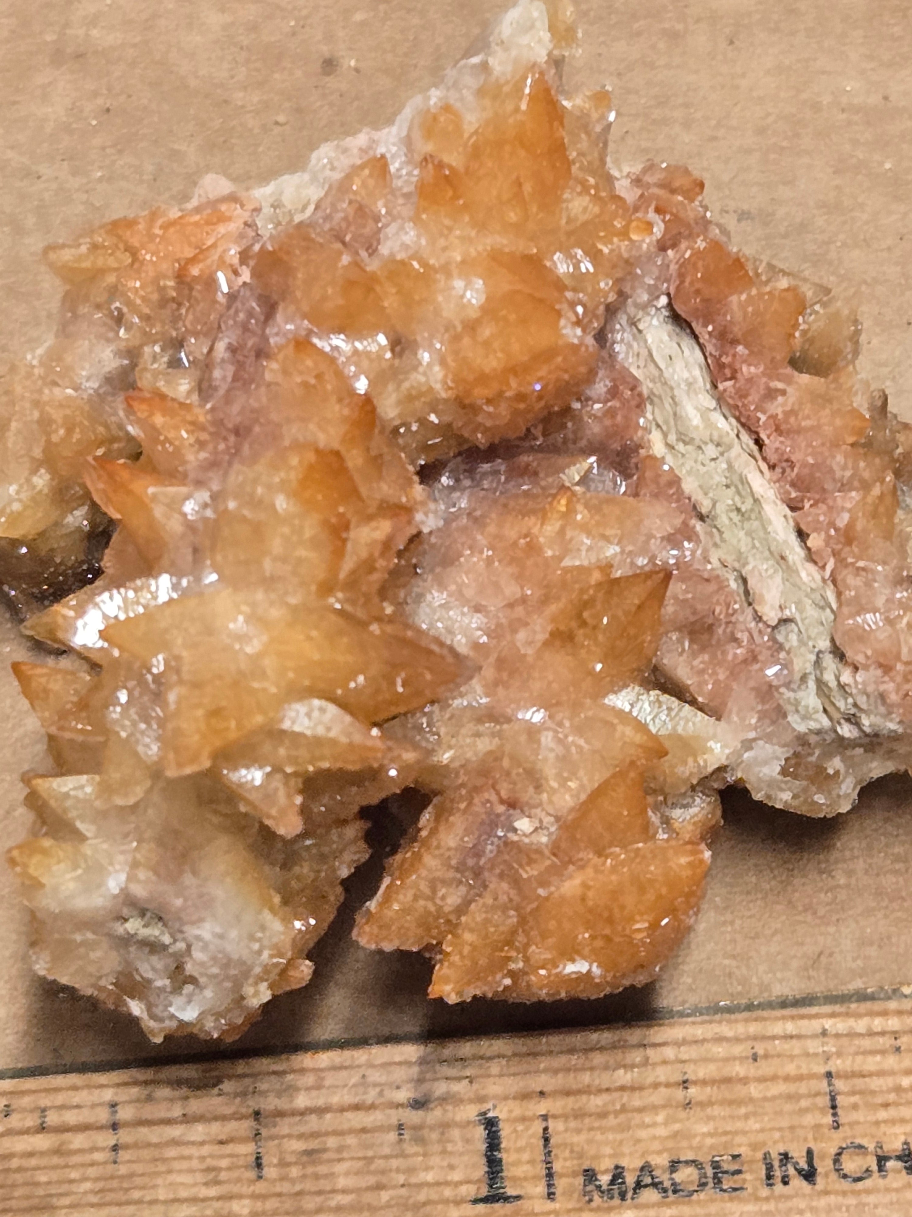 Dogtooth calcite