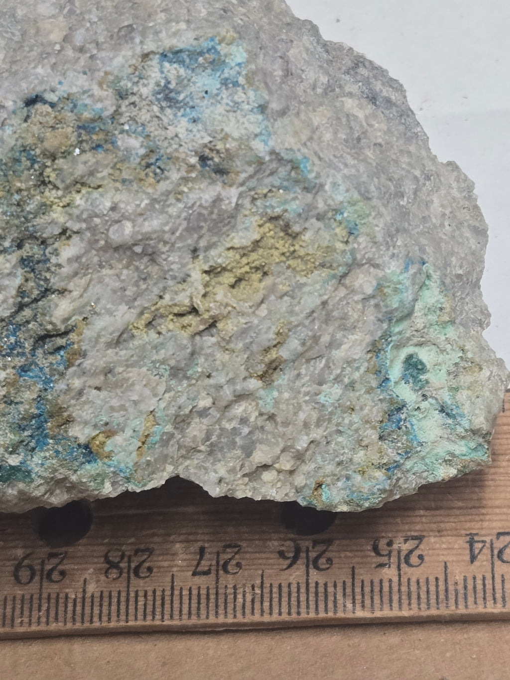 Devilline with langite