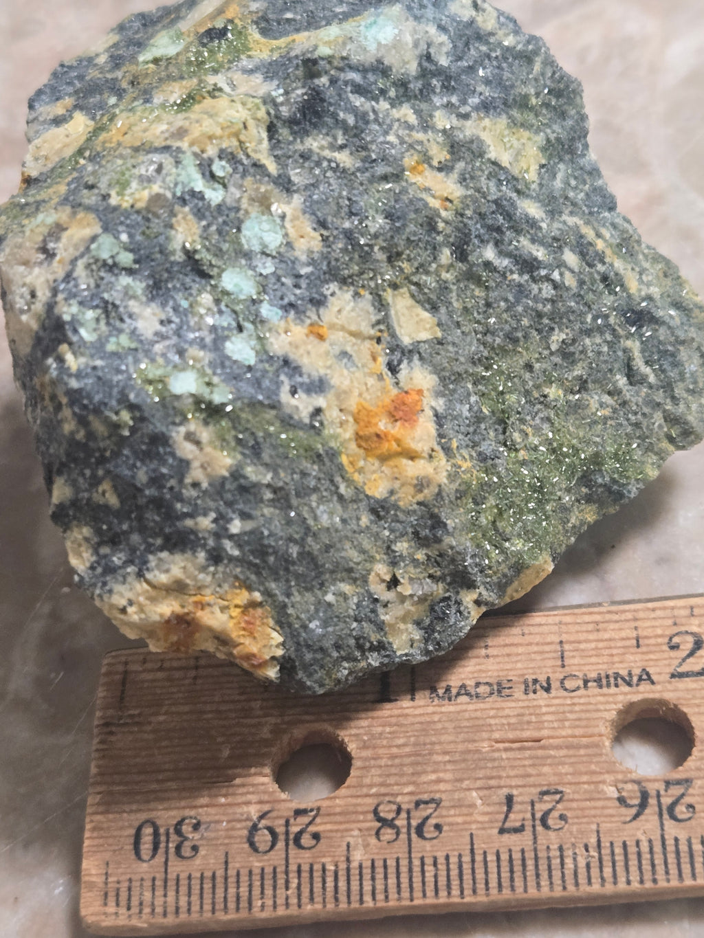 Olivenite specimen