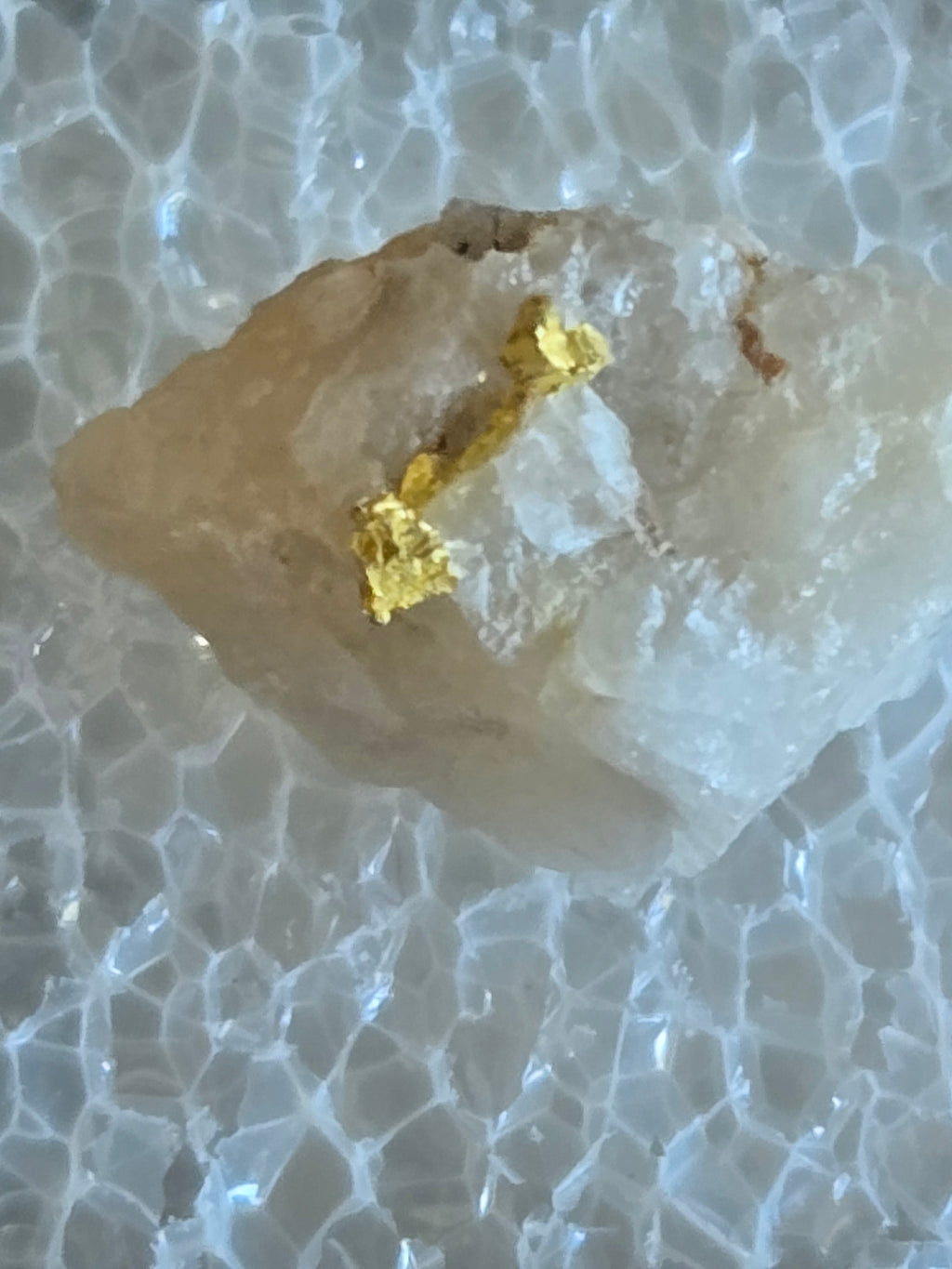 Gold In Quartz