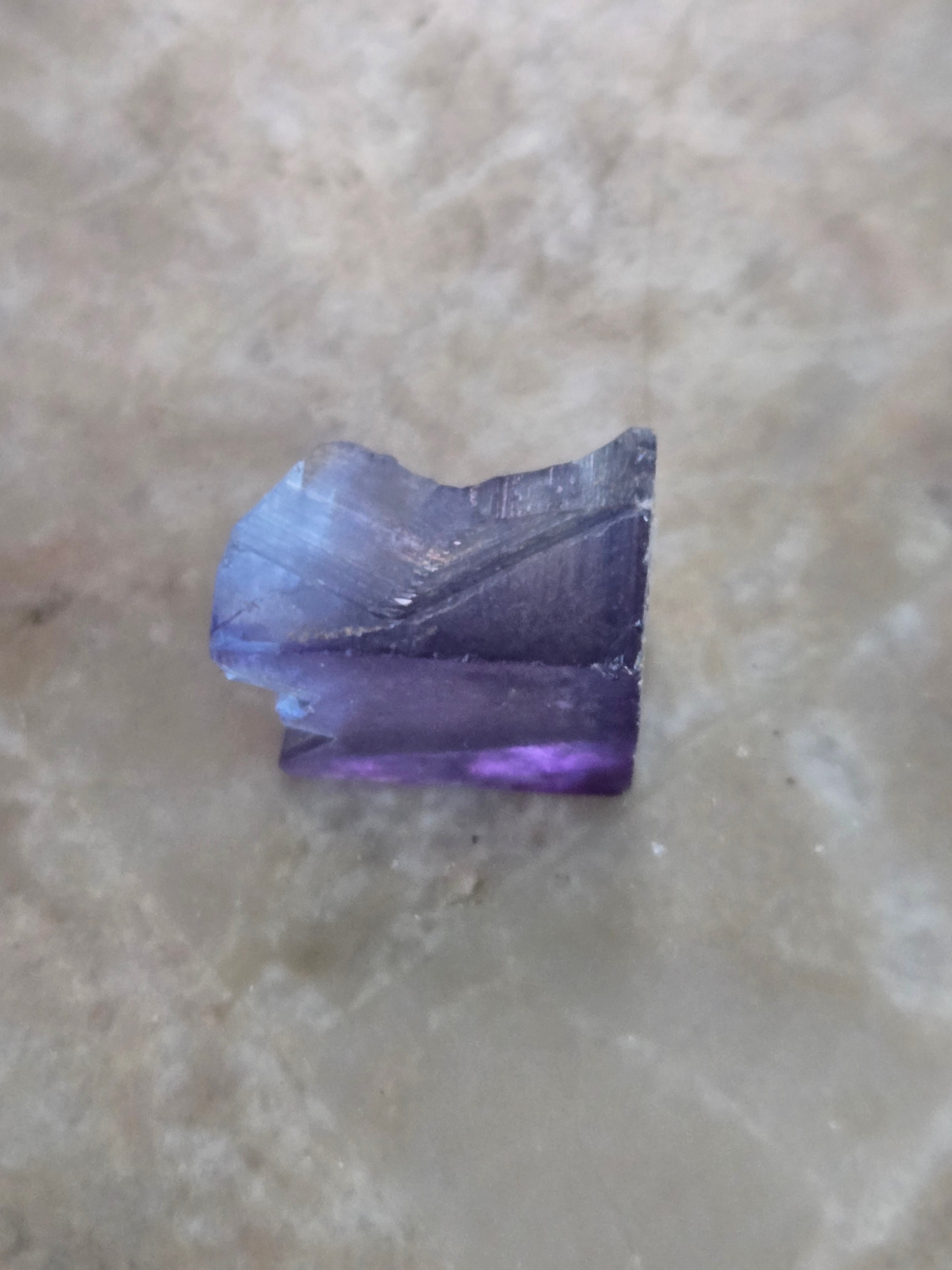 Fluorite cube