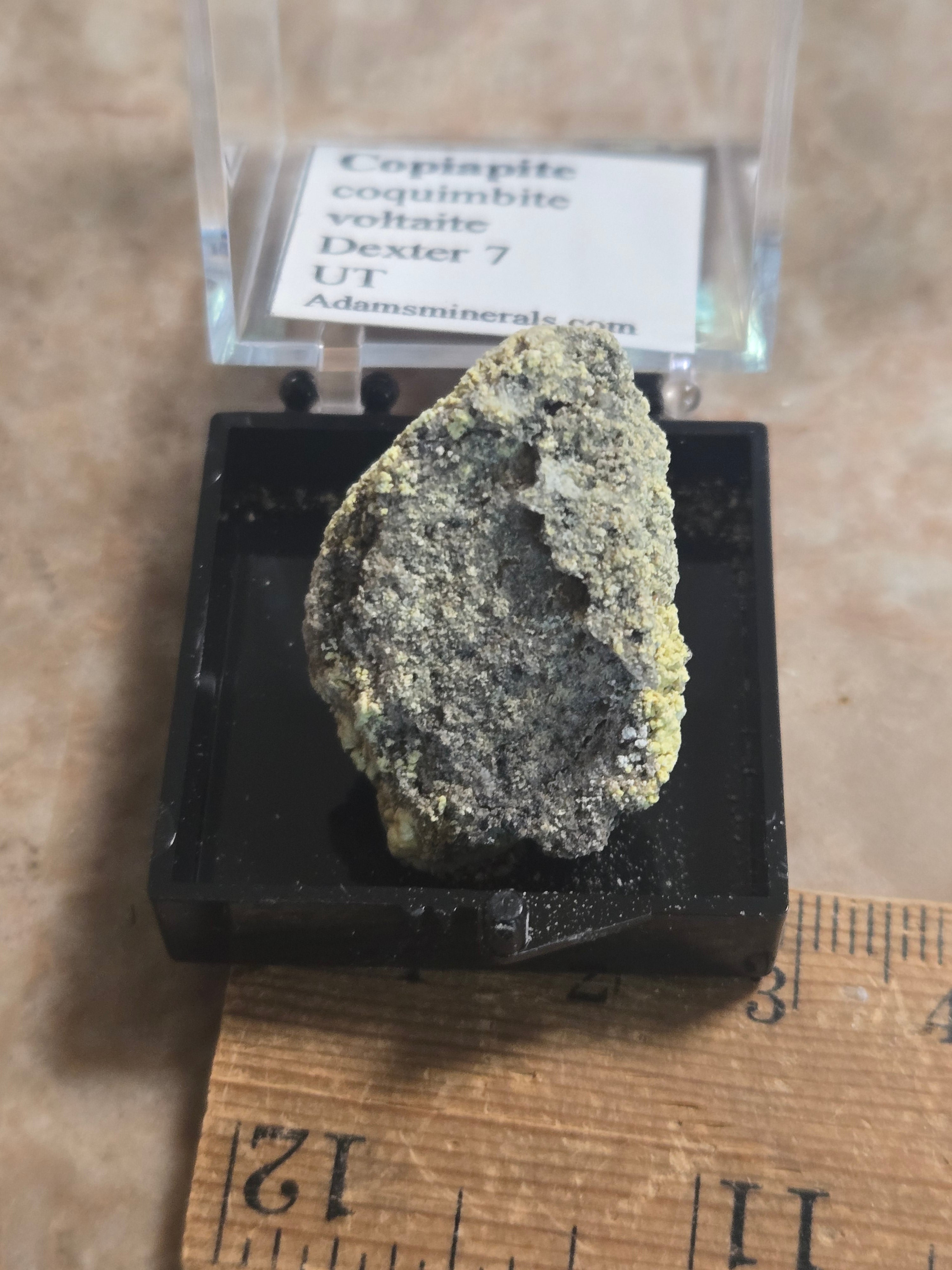 Copiapite coquimbite voltaite