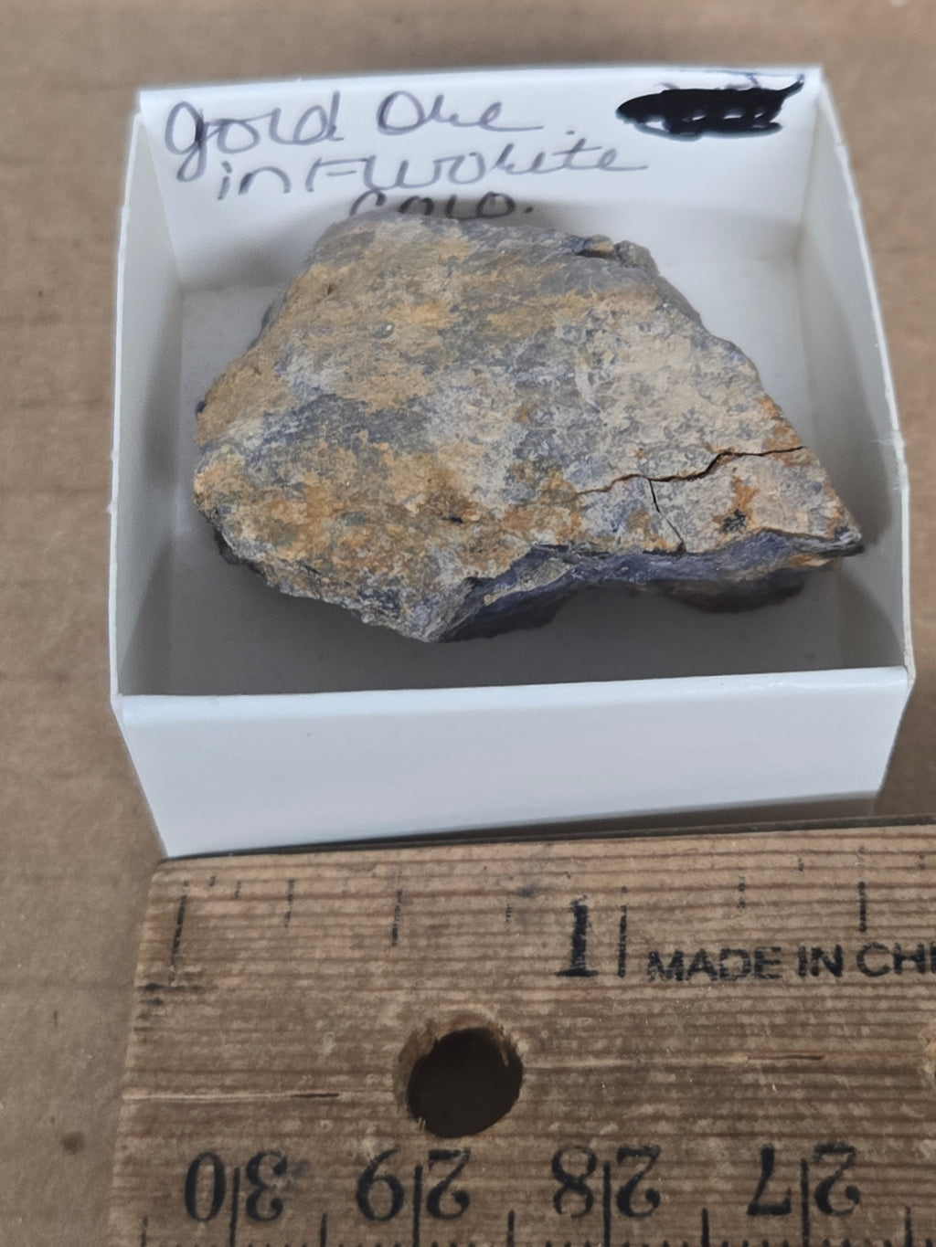 Gold ore