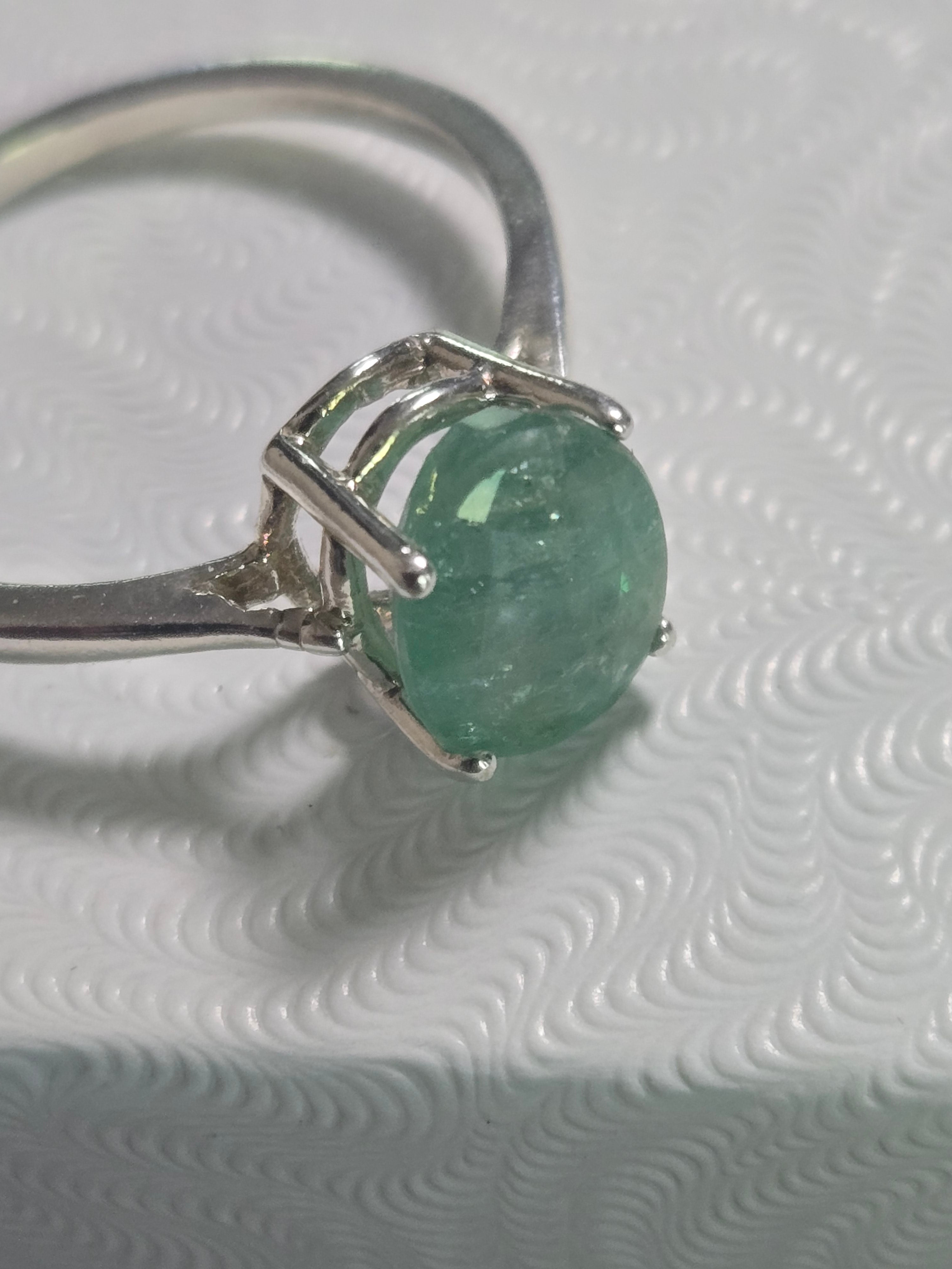 Zambian Emerald Ring