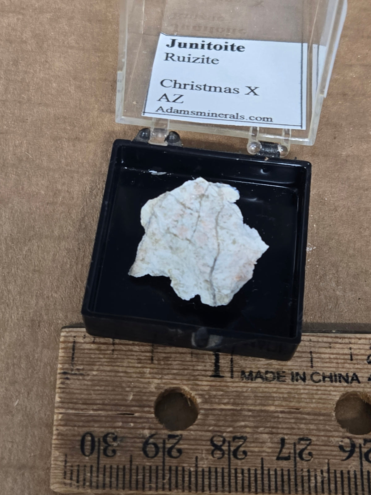 Junitoite and ruizite