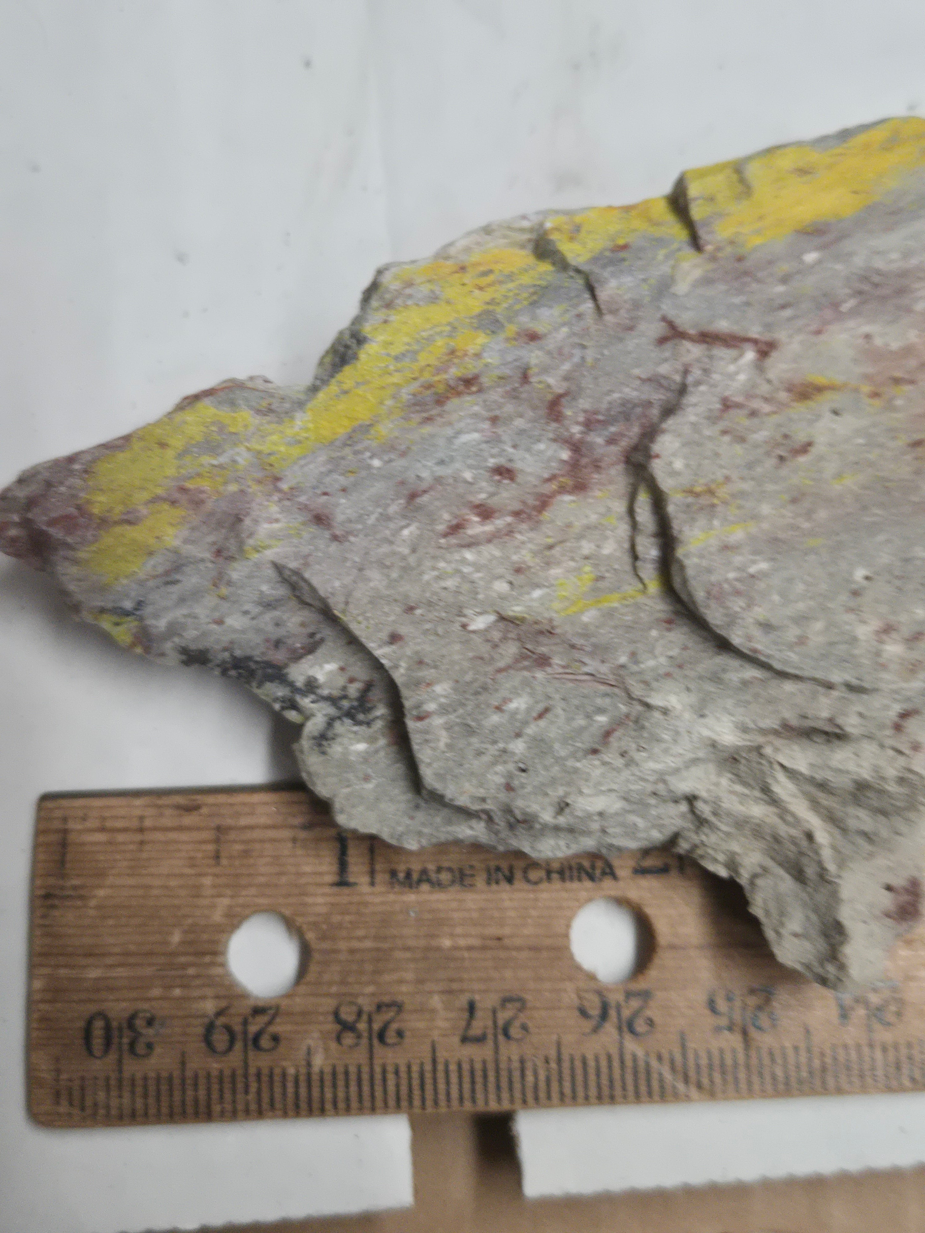 Carnotite weeksite specimen