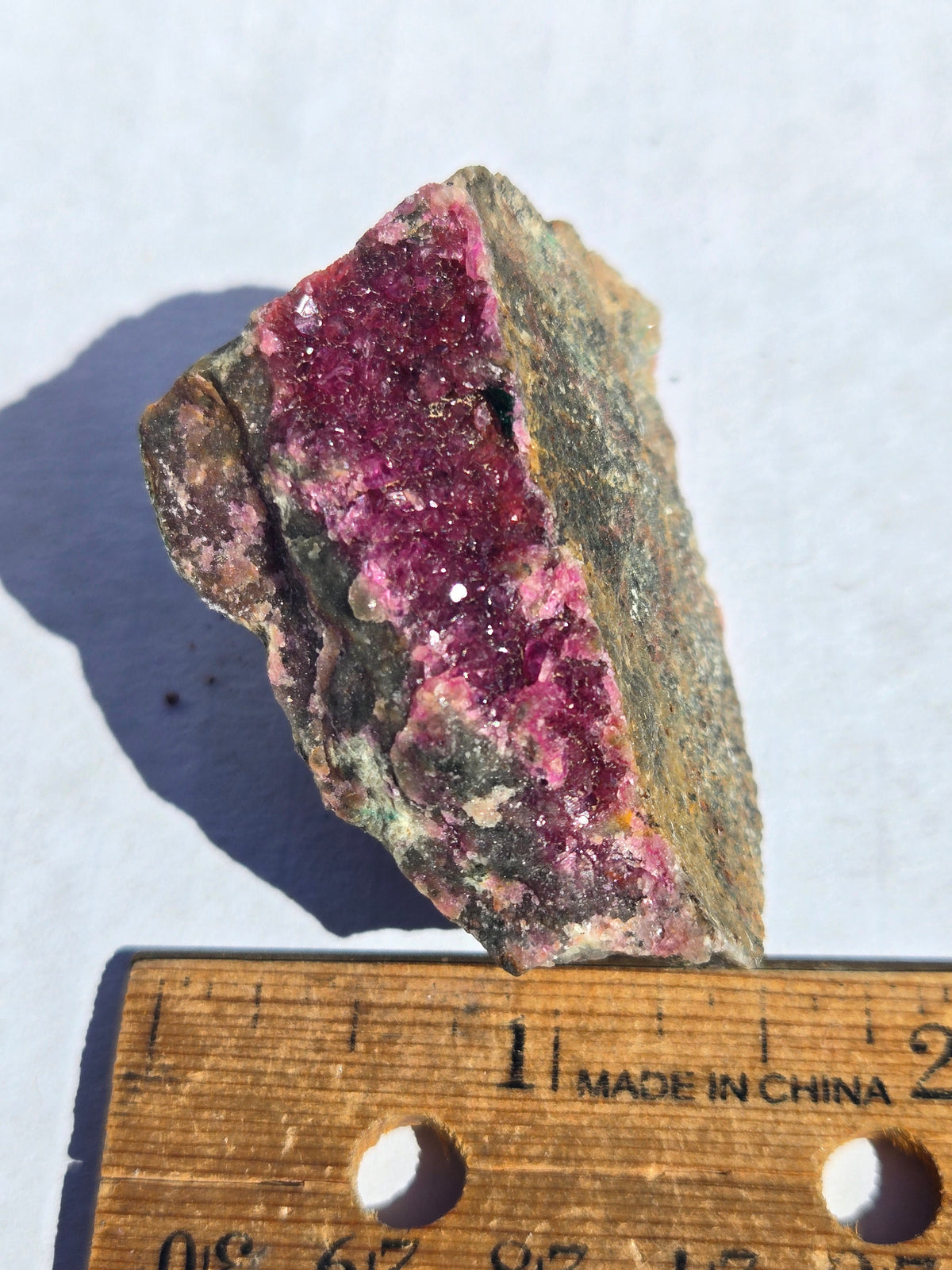Calcite var cobaltian cobaltocalcite